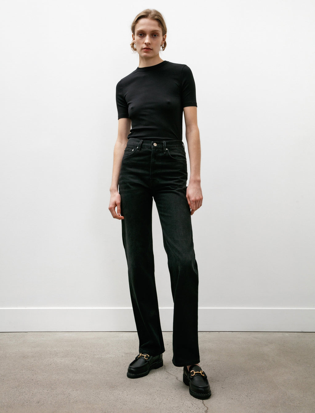 Totême Classic Cut Denim Full Length Pants