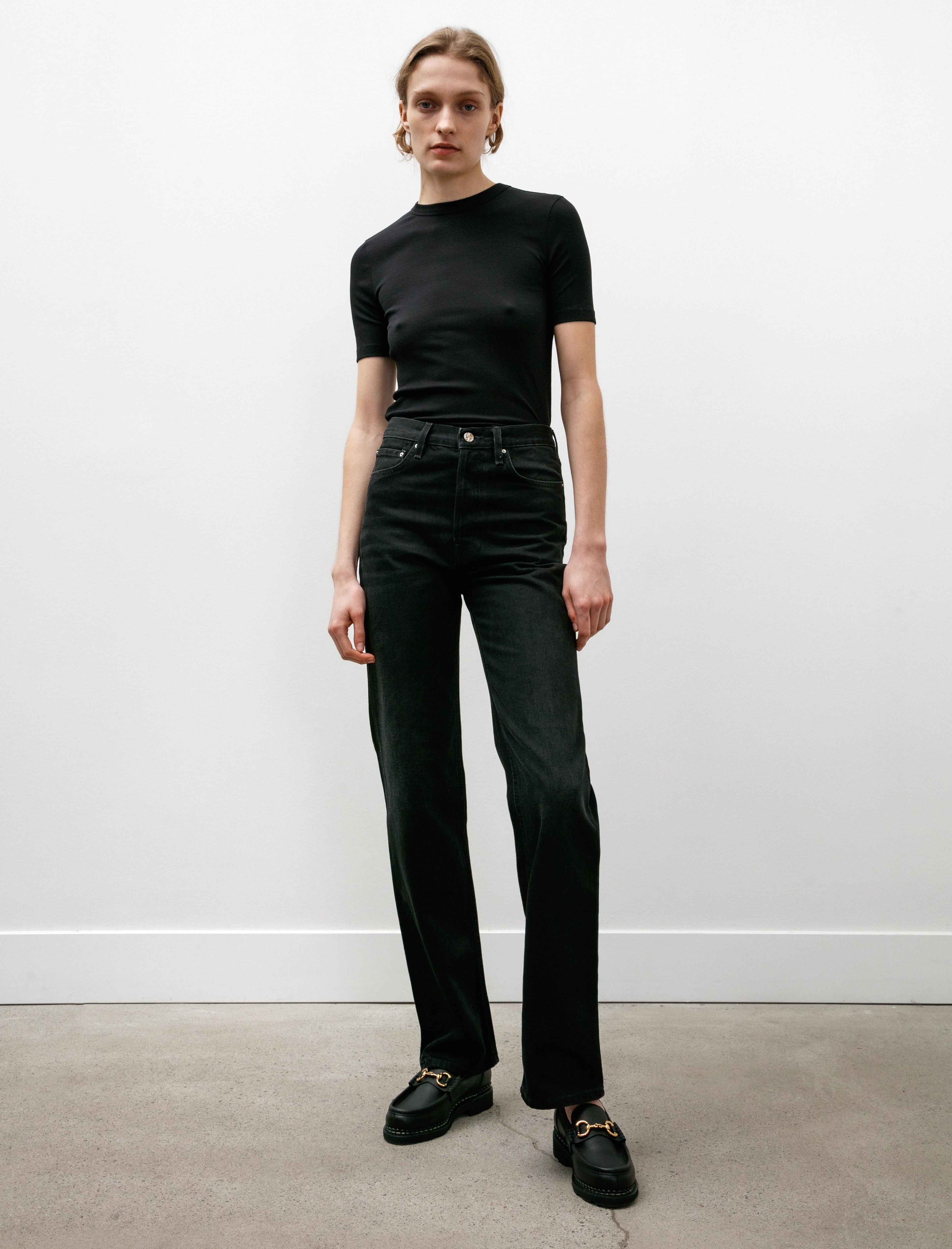 Totême Classic Cut Denim Full Length Pants