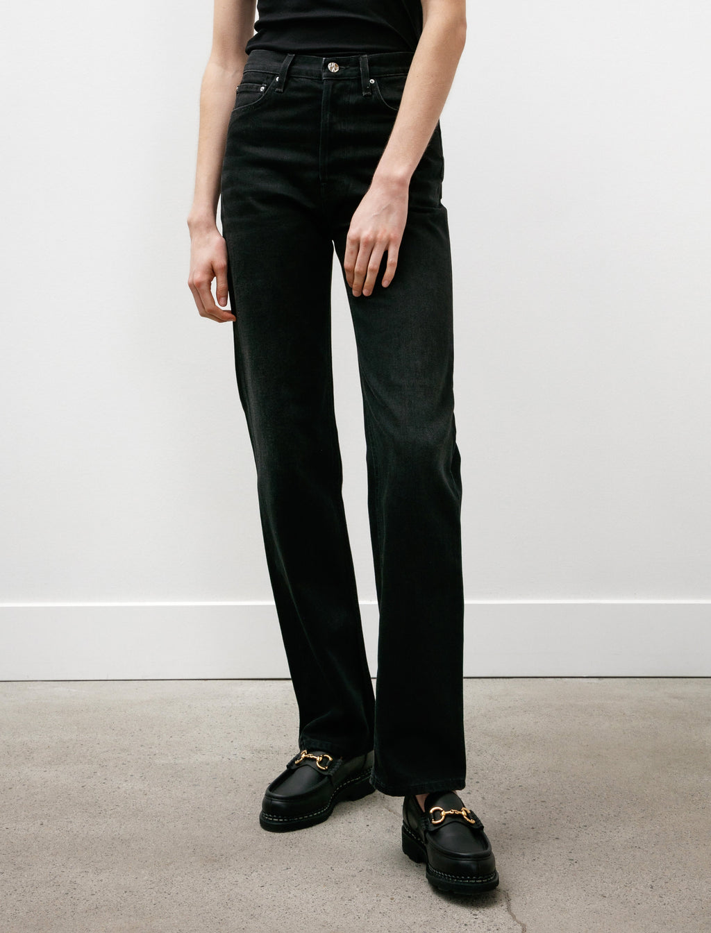 Totême Classic Cut Denim Full Length Pants