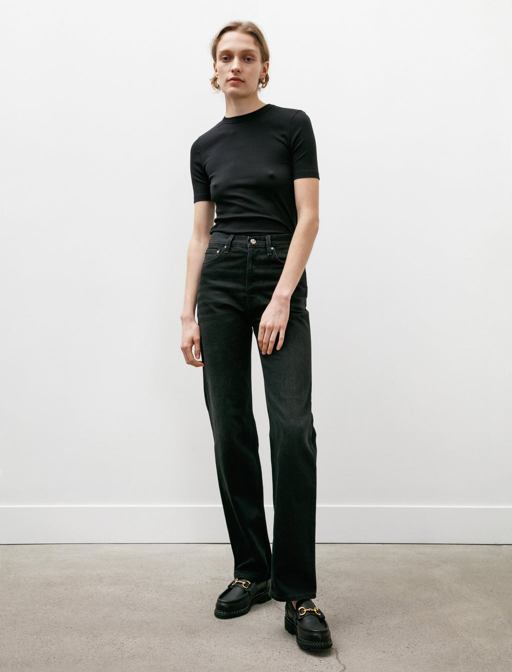 Totême Classic Cut Denim Full Length Pants