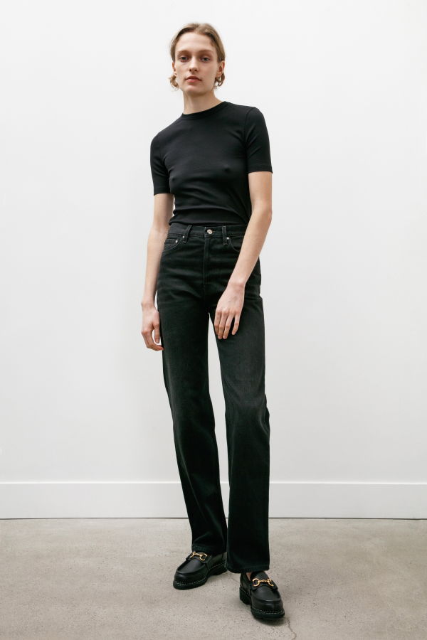Totême Classic Cut Denim Full Length Pants
