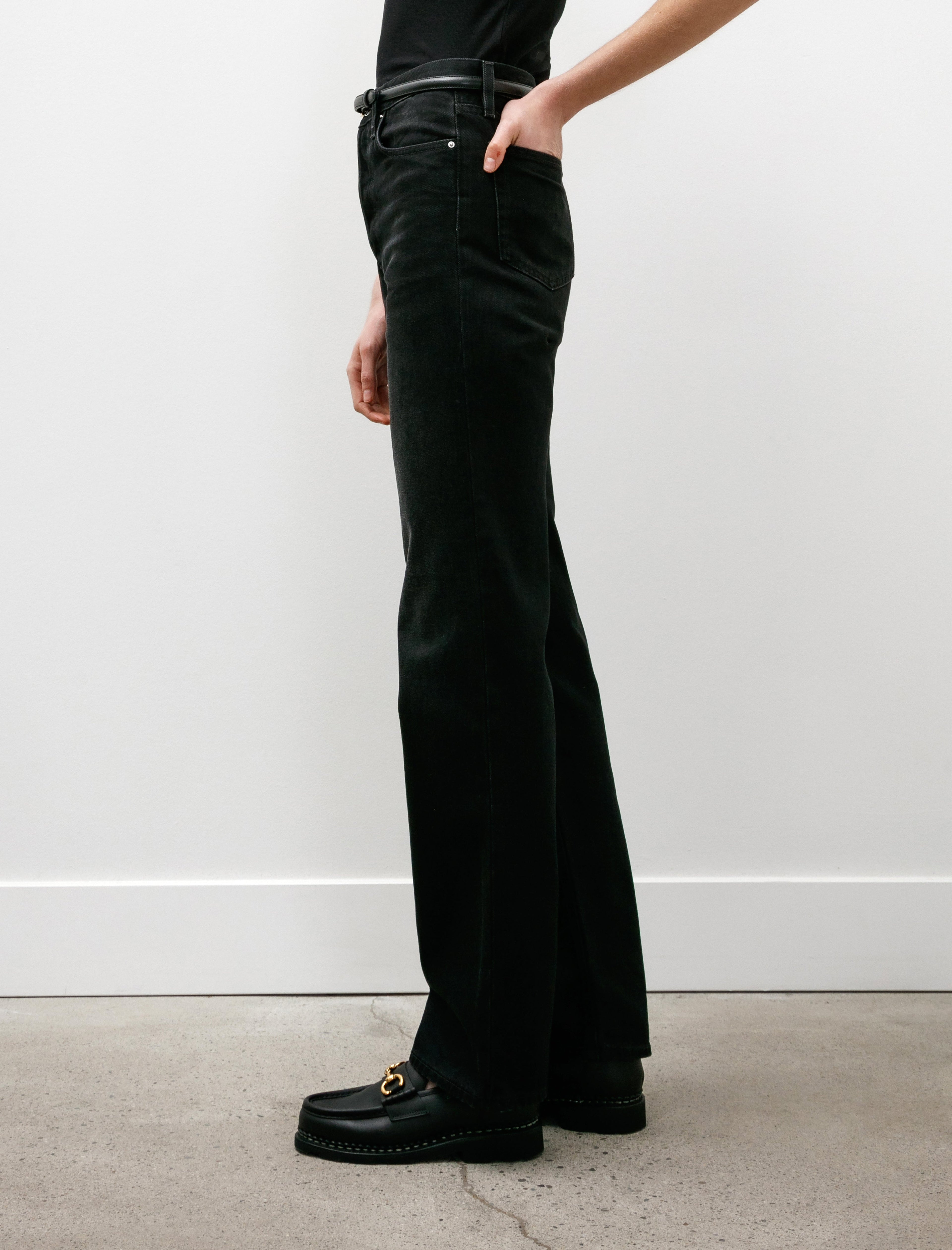 Totême Classic Cut Denim Full Length Pants