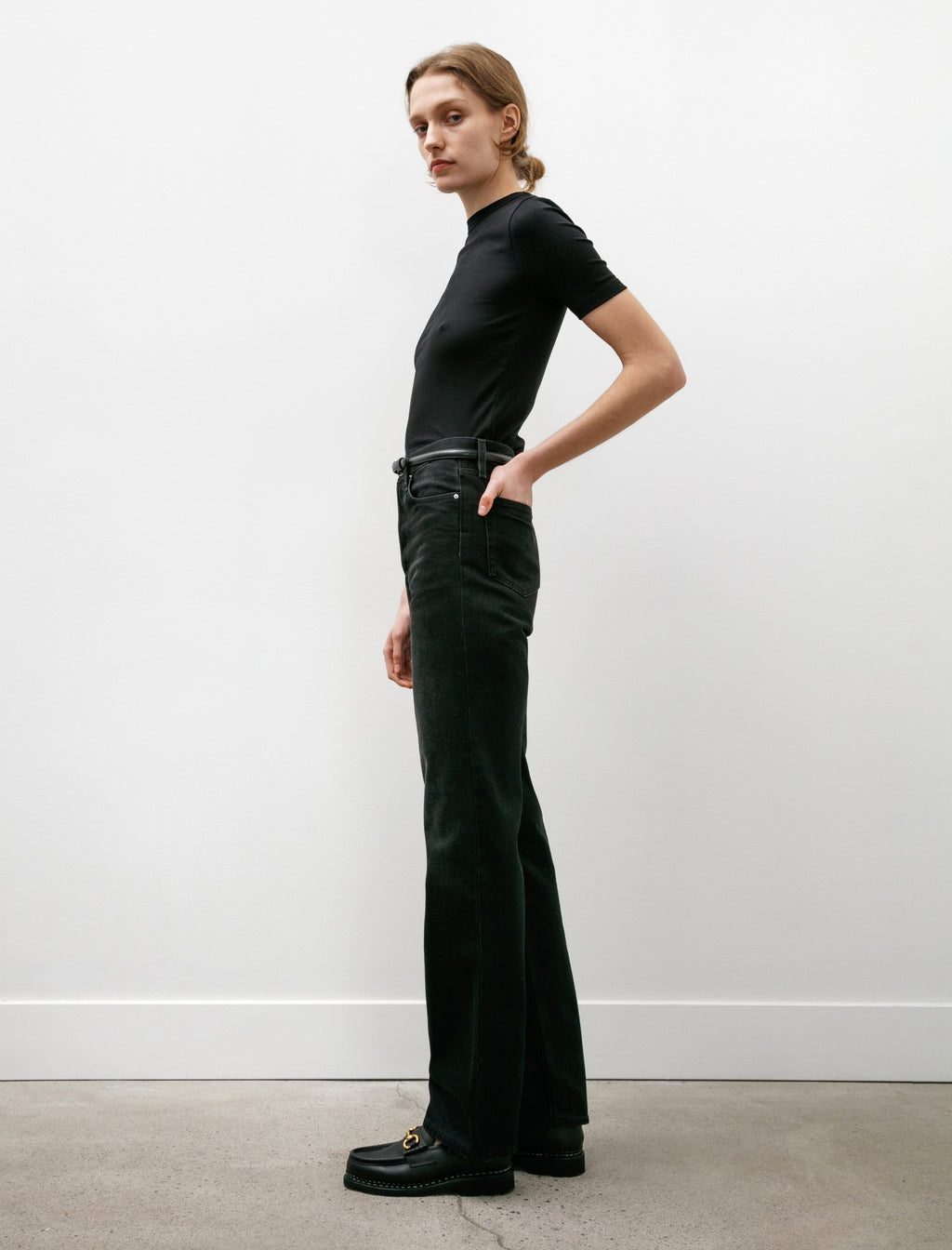 Totême Classic Cut Denim Full Length Pants