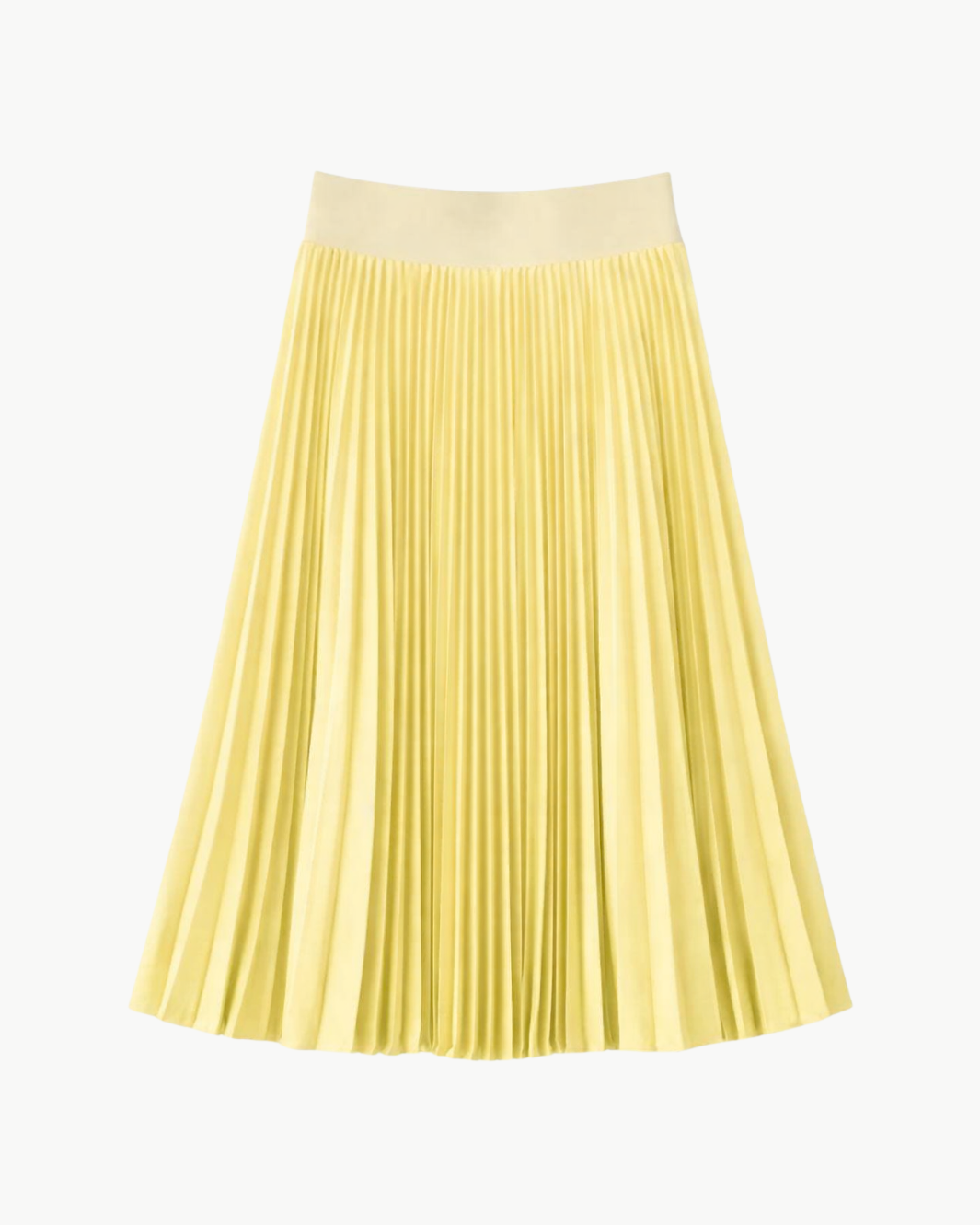 Loyd/Ford Classic Satin Skirt - Mellow Yellow