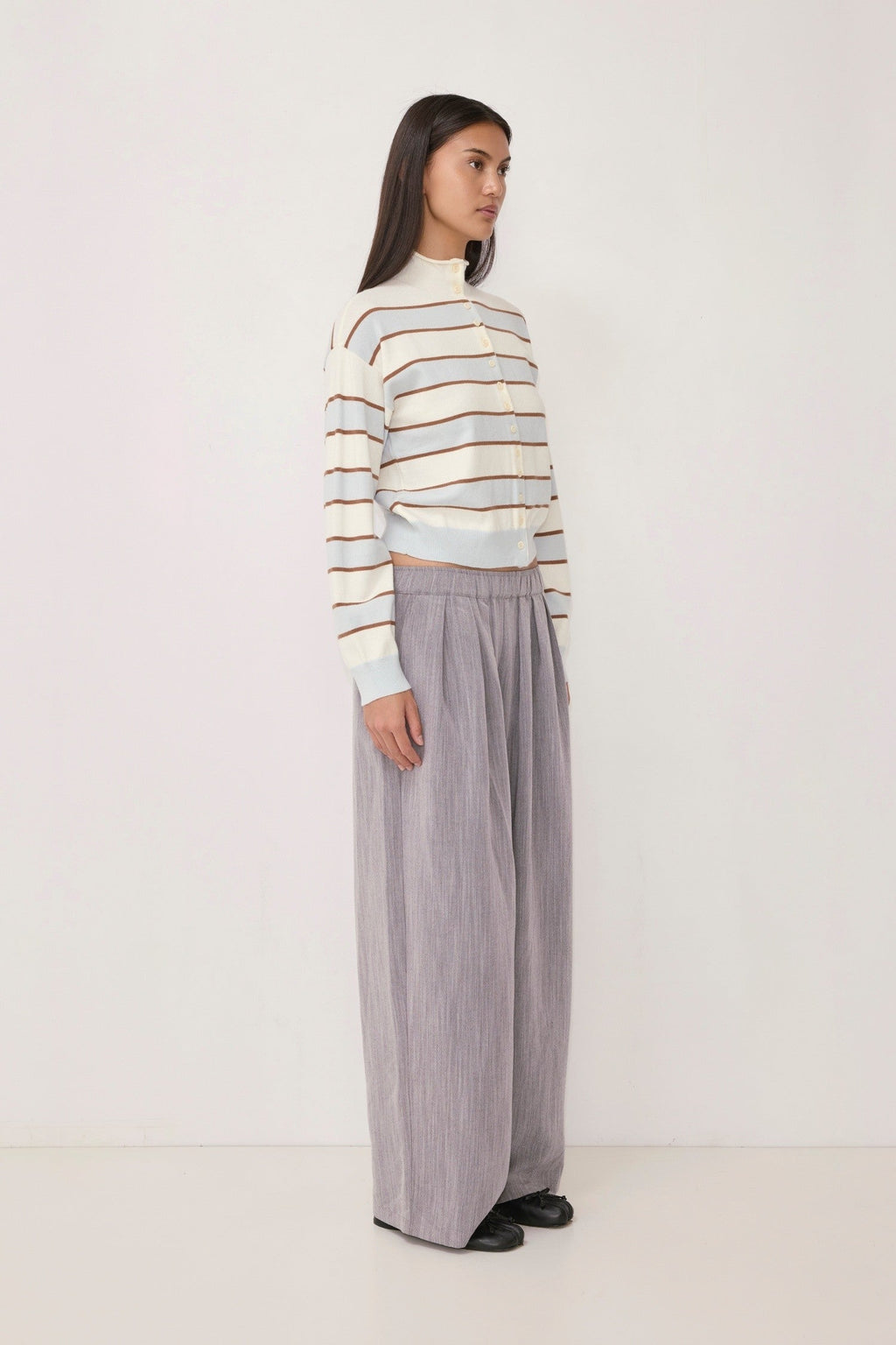 Mod Ref Claude Striped Cardigan