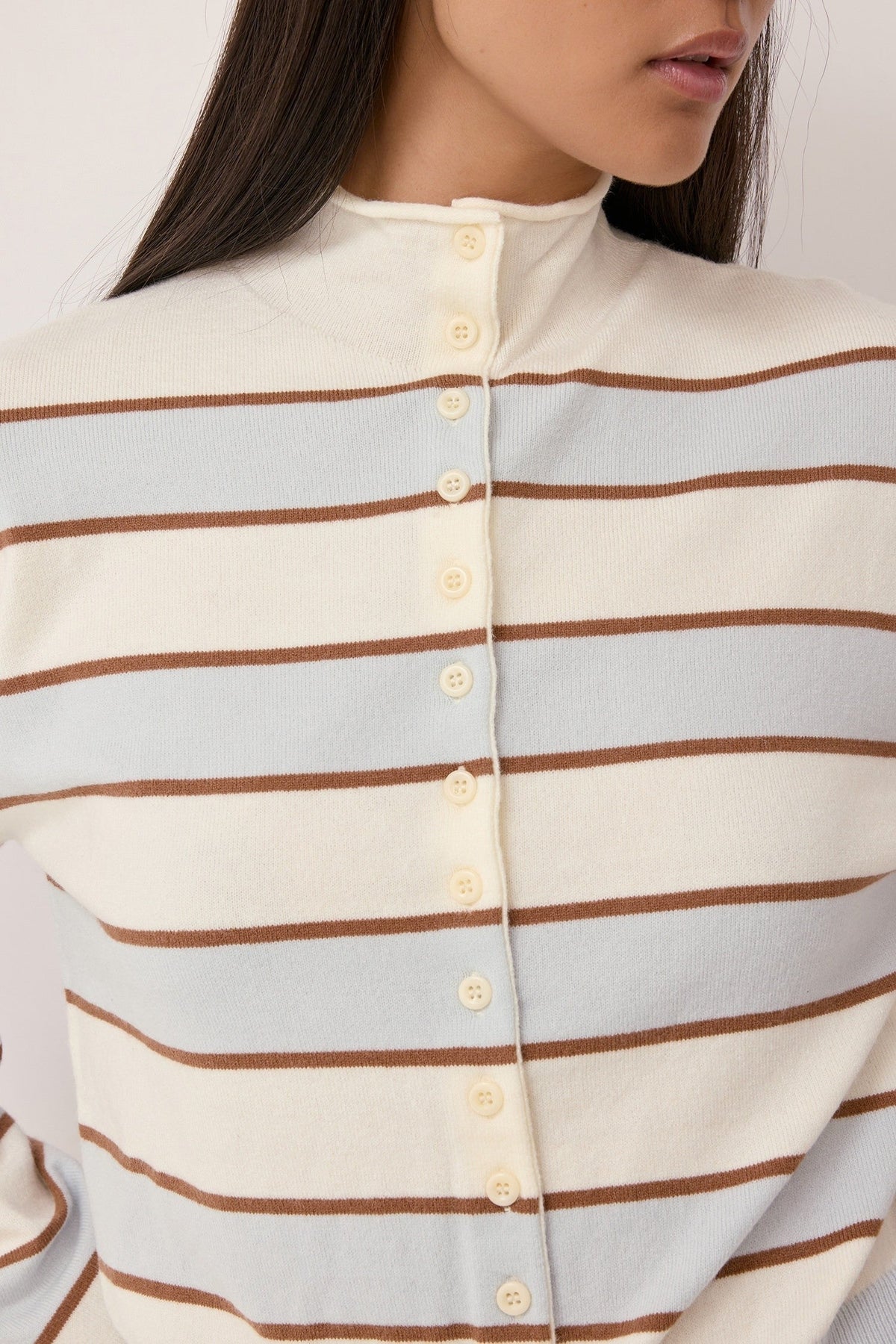 Mod Ref Claude Striped Cardigan