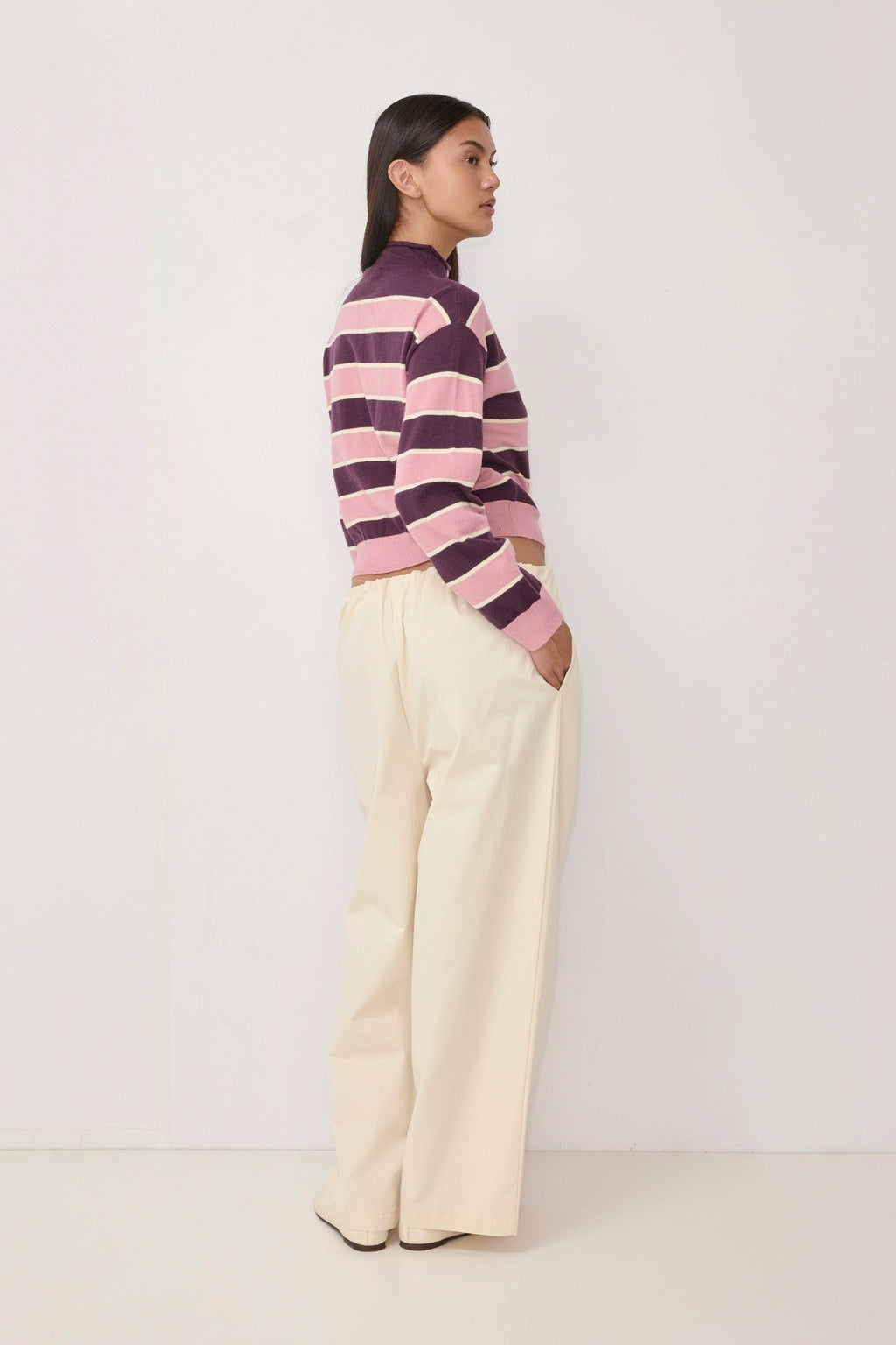 Mod Ref Claude Striped Cardigan
