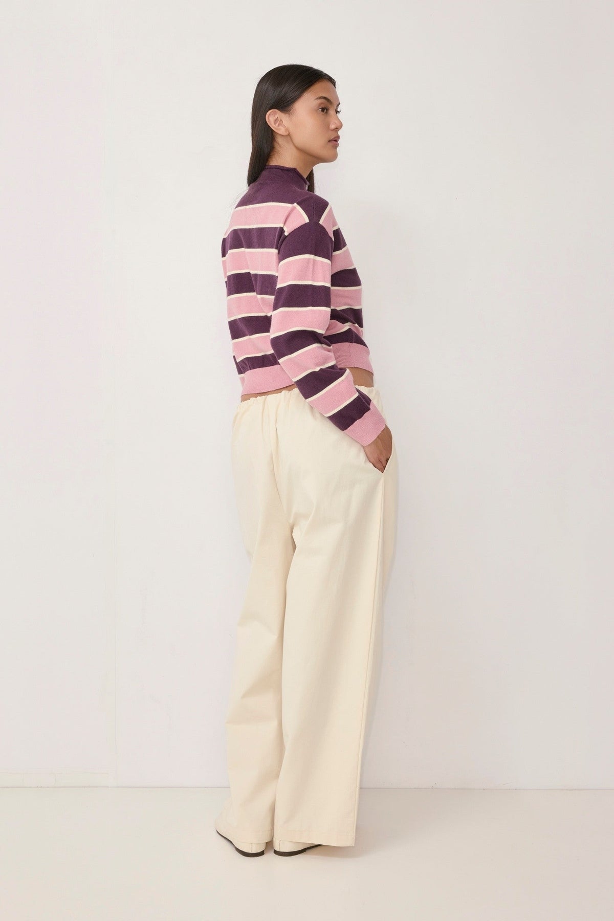 Mod Ref Claude Striped Cardigan