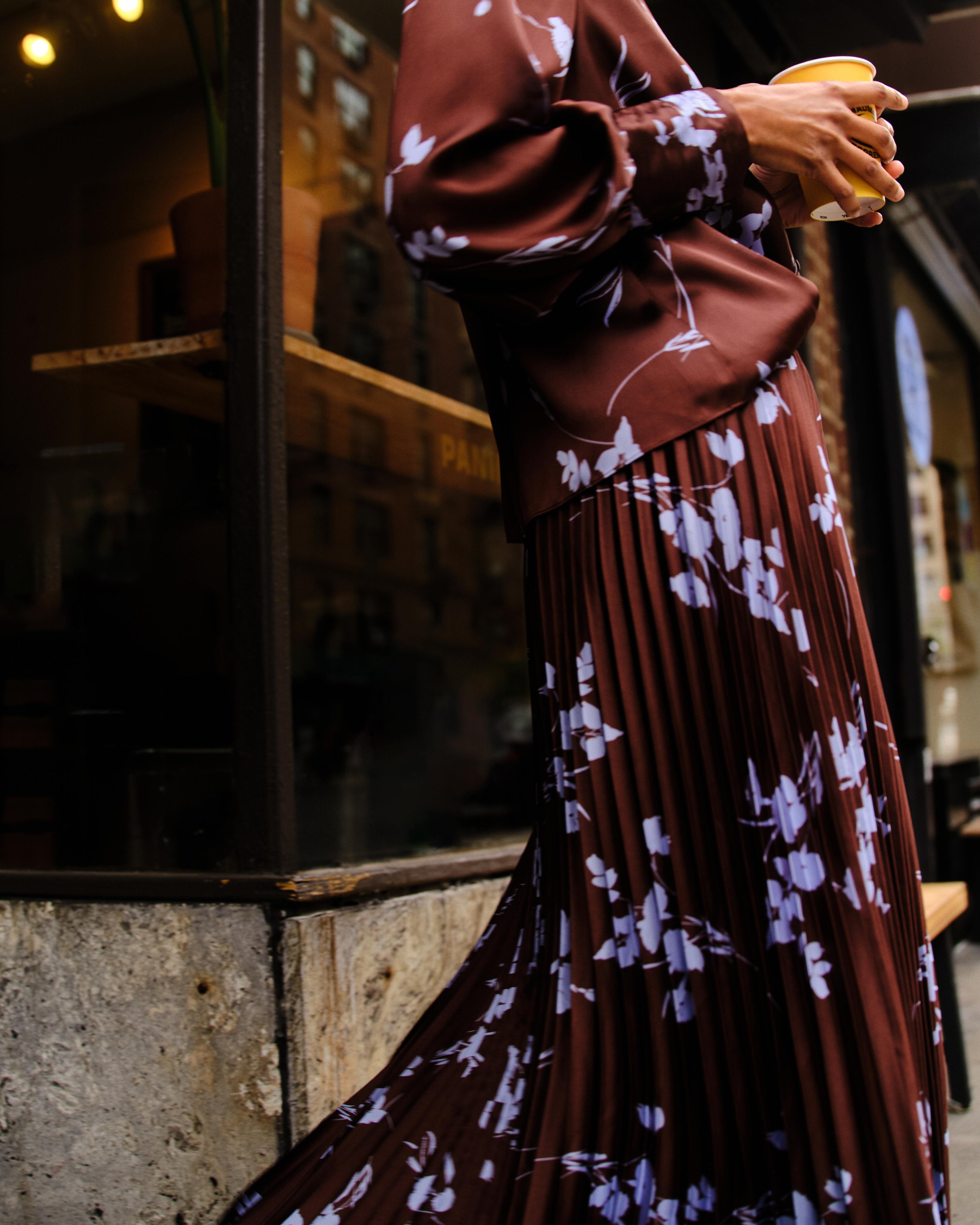 Cartolina Claudia Pleated Skirt