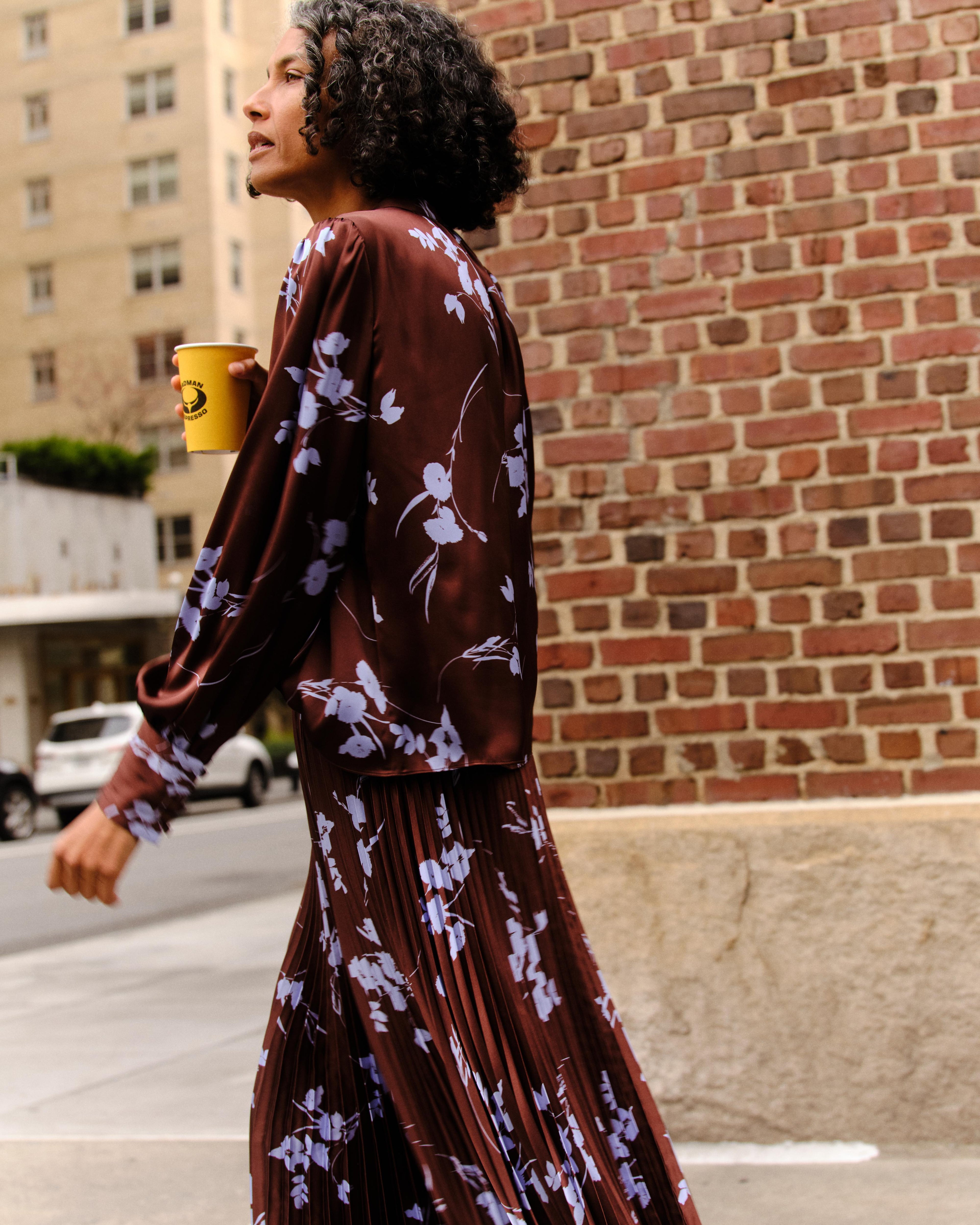 Cartolina Claudia Pleated Skirt