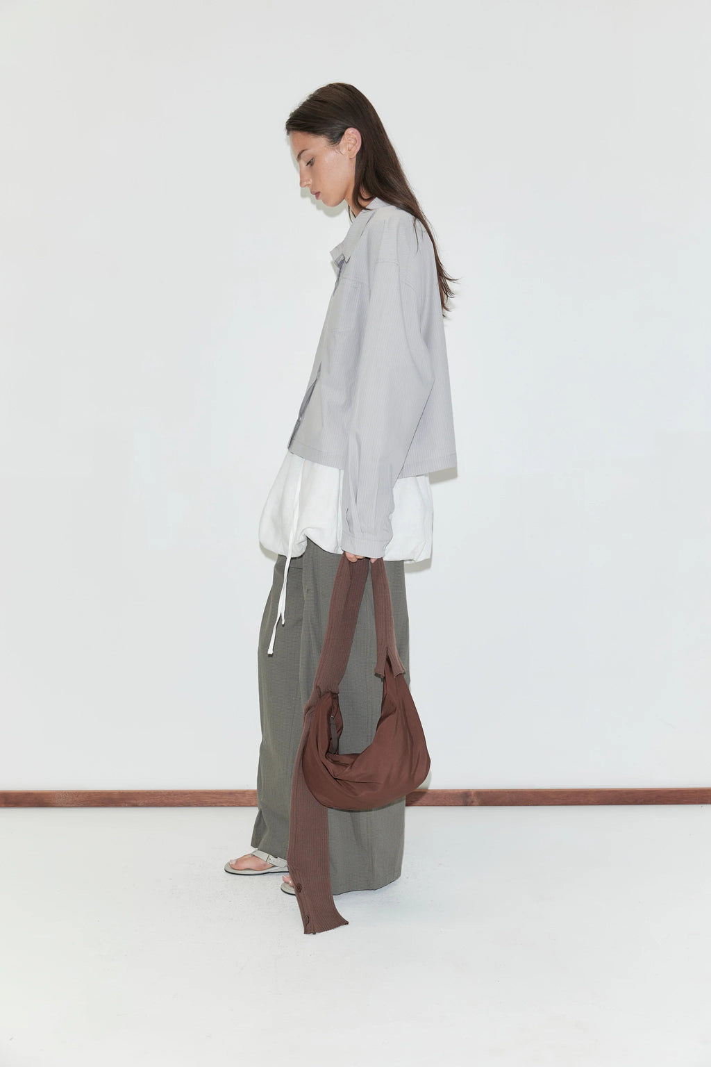 Deiji Studios Cloud Stripe Boxy Shirt
