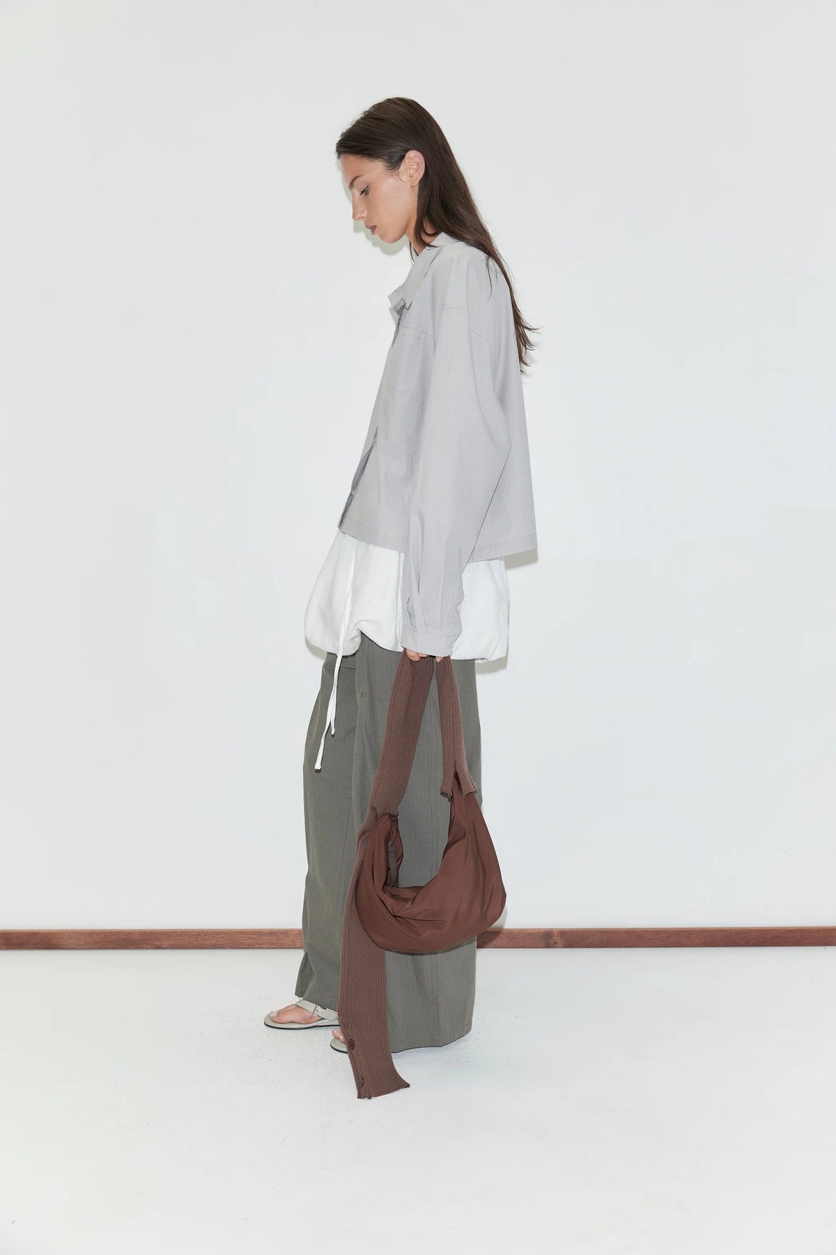 Deiji Studios Cloud Stripe Boxy Shirt