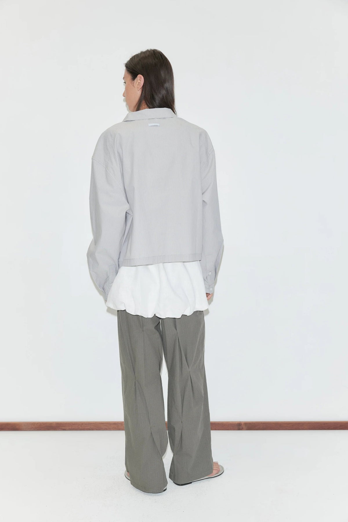 Deiji Studios Cloud Stripe Boxy Shirt