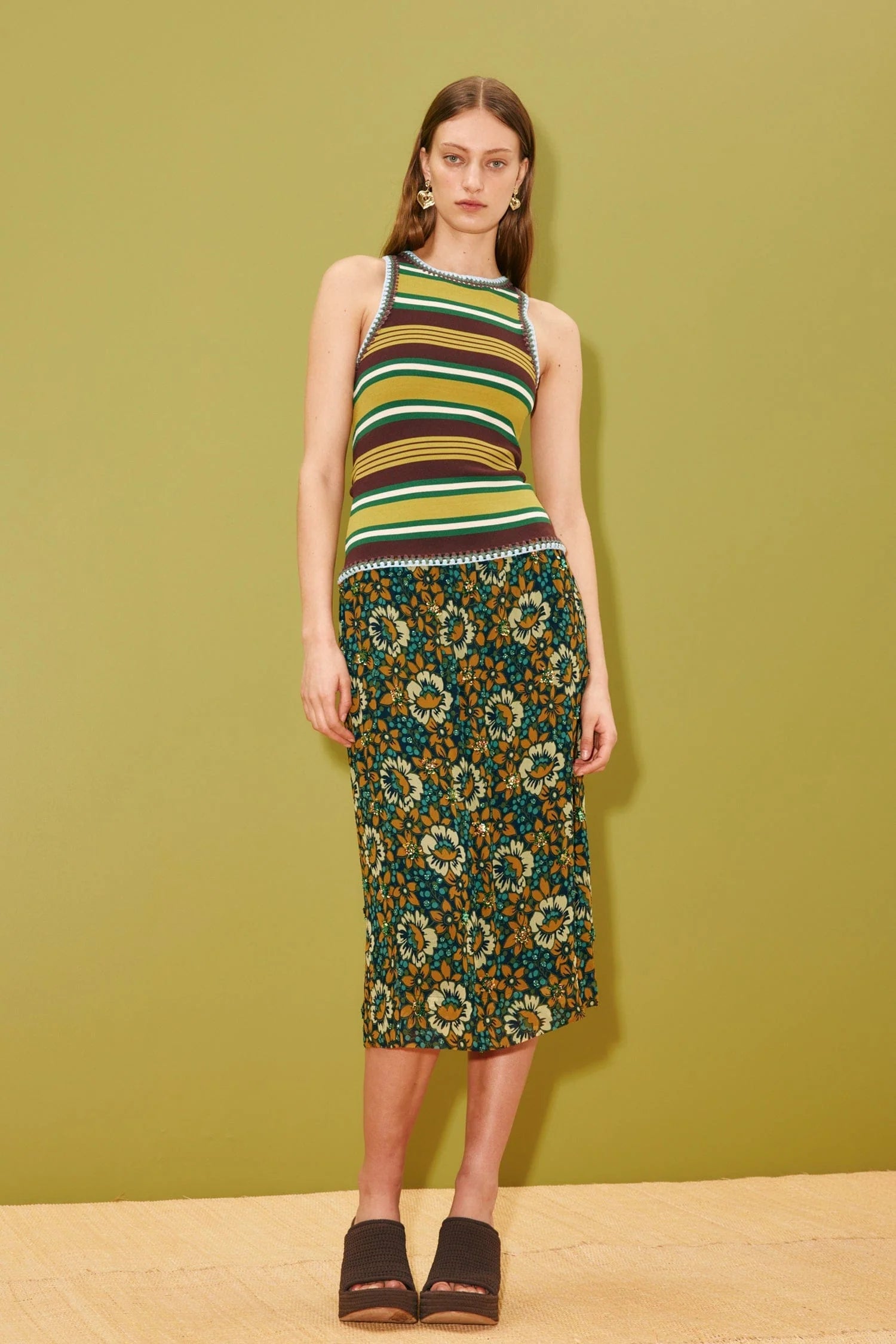 ALÉMAIS Clover Knit Top - Stripe