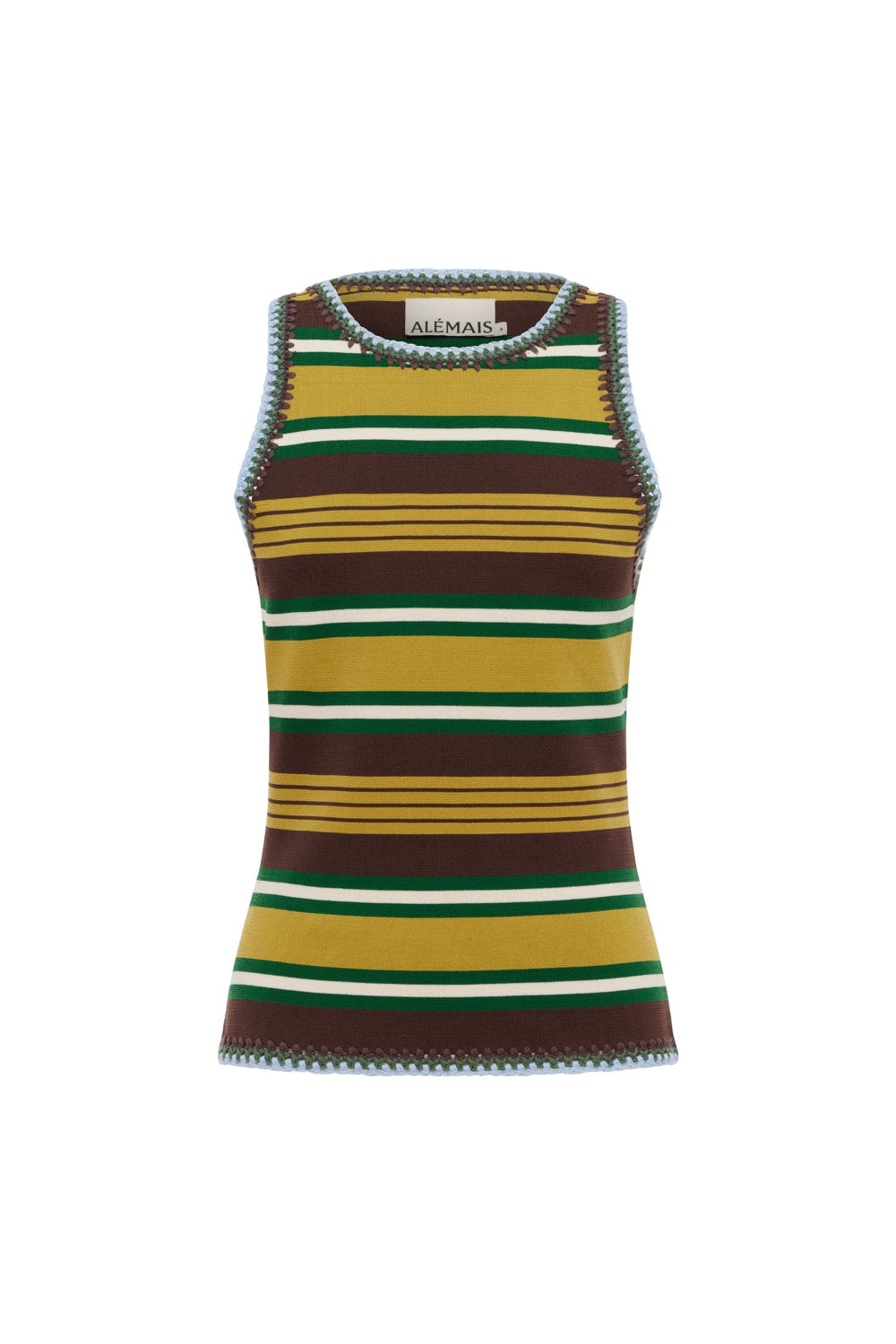 ALÉMAIS Clover Knit Top - Stripe