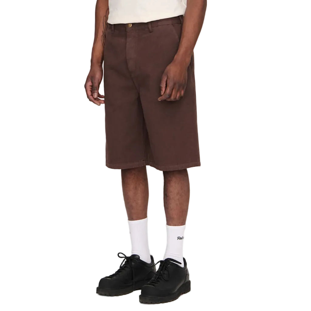 PALMES Coarse Shorts - Brown