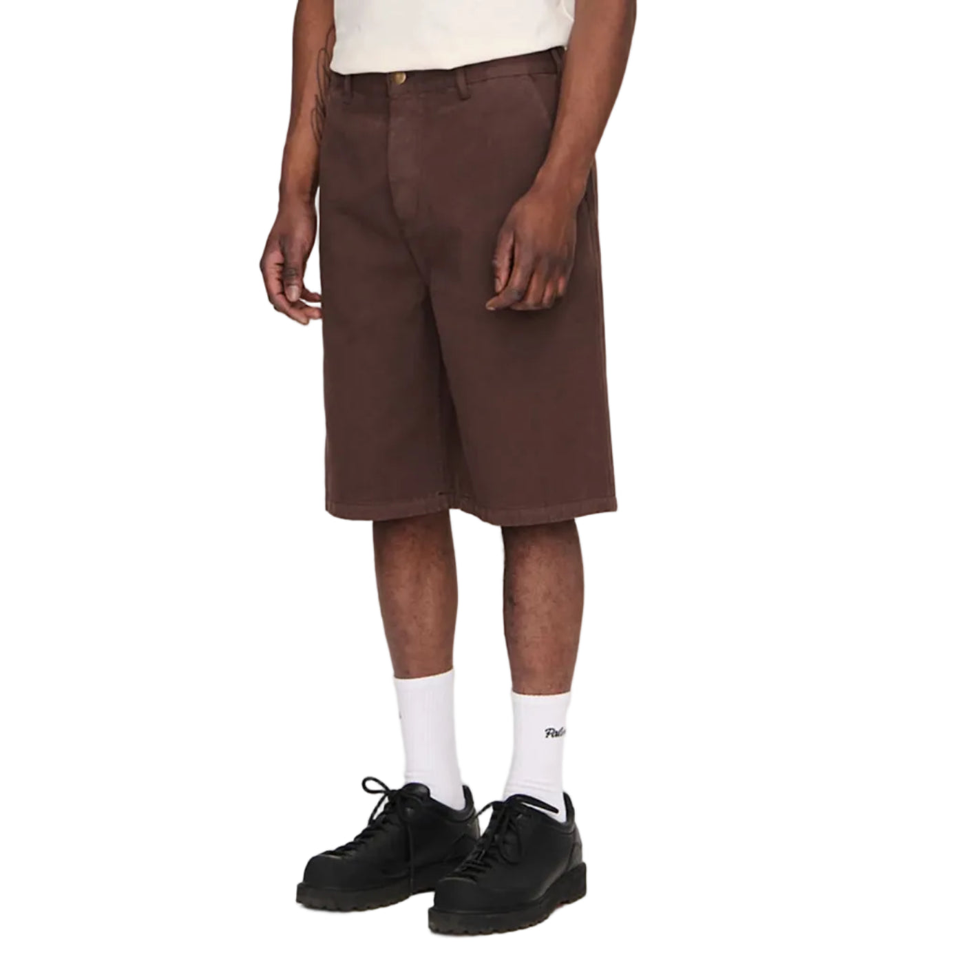 PALMES Coarse Shorts - Brown