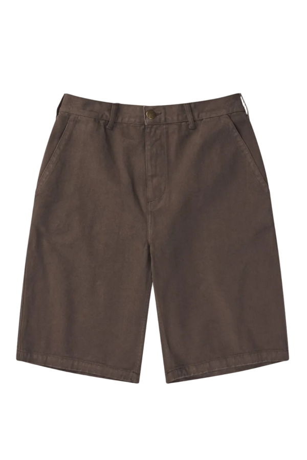 PALMES Coarse Shorts - Brown
