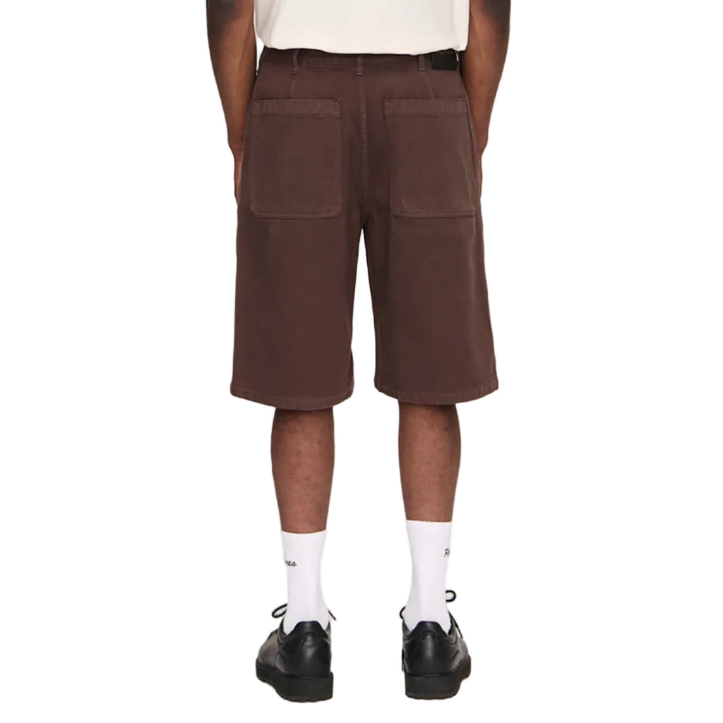 PALMES Coarse Shorts - Brown
