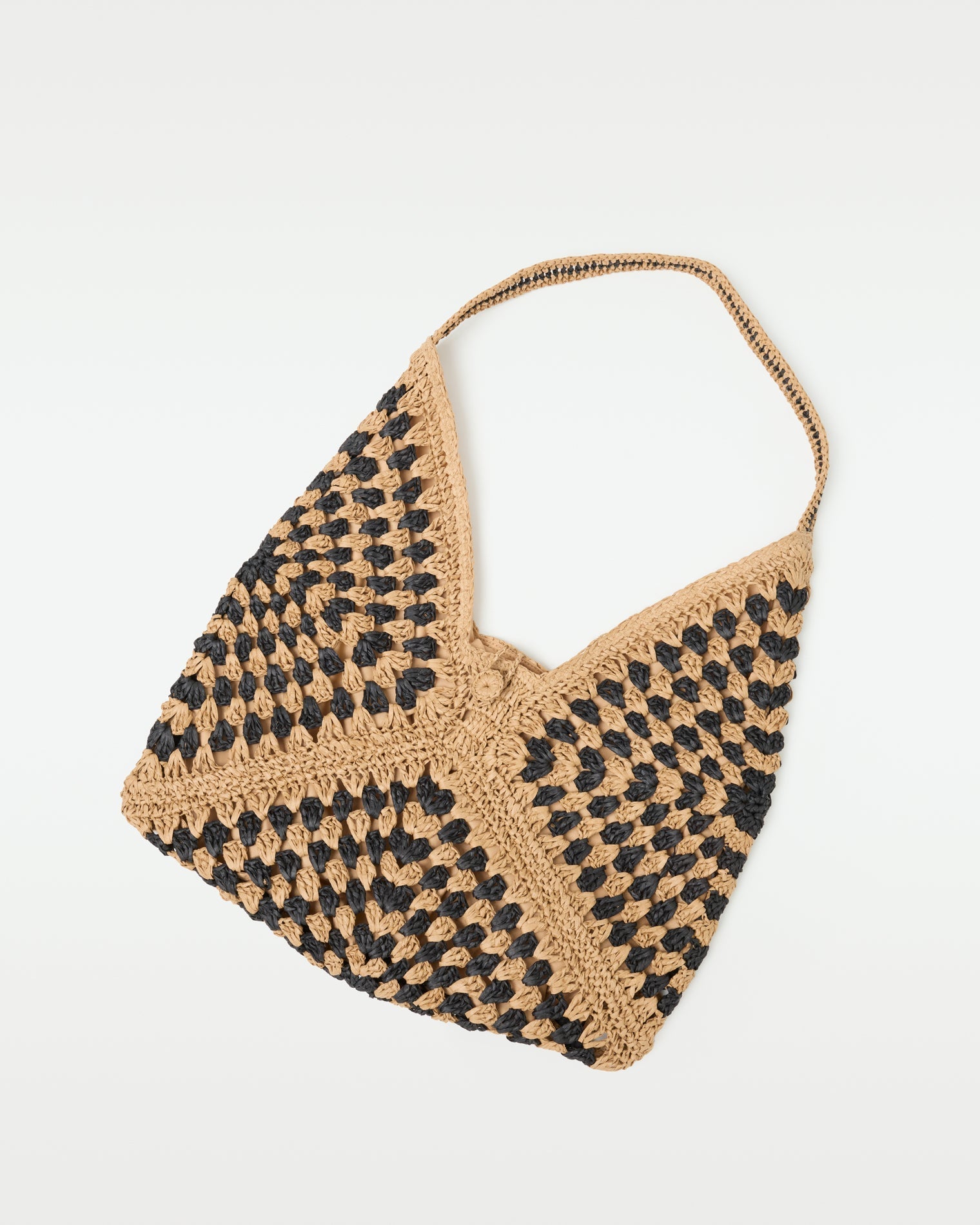 L*Space Coastline Beach Bag - Natural Black