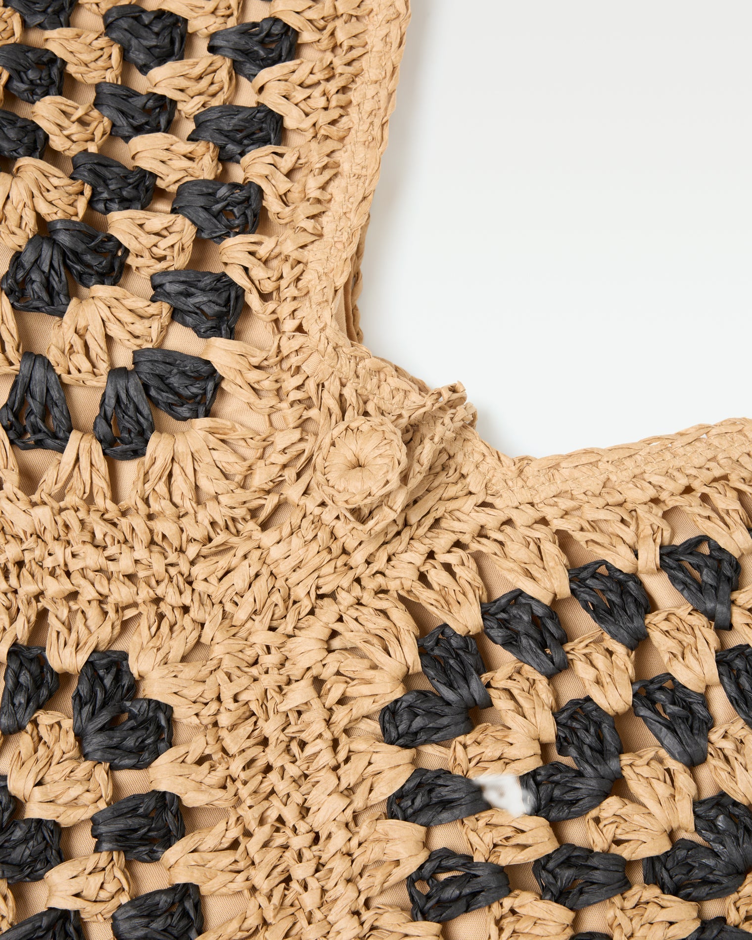 L*Space Coastline Beach Bag - Natural Black