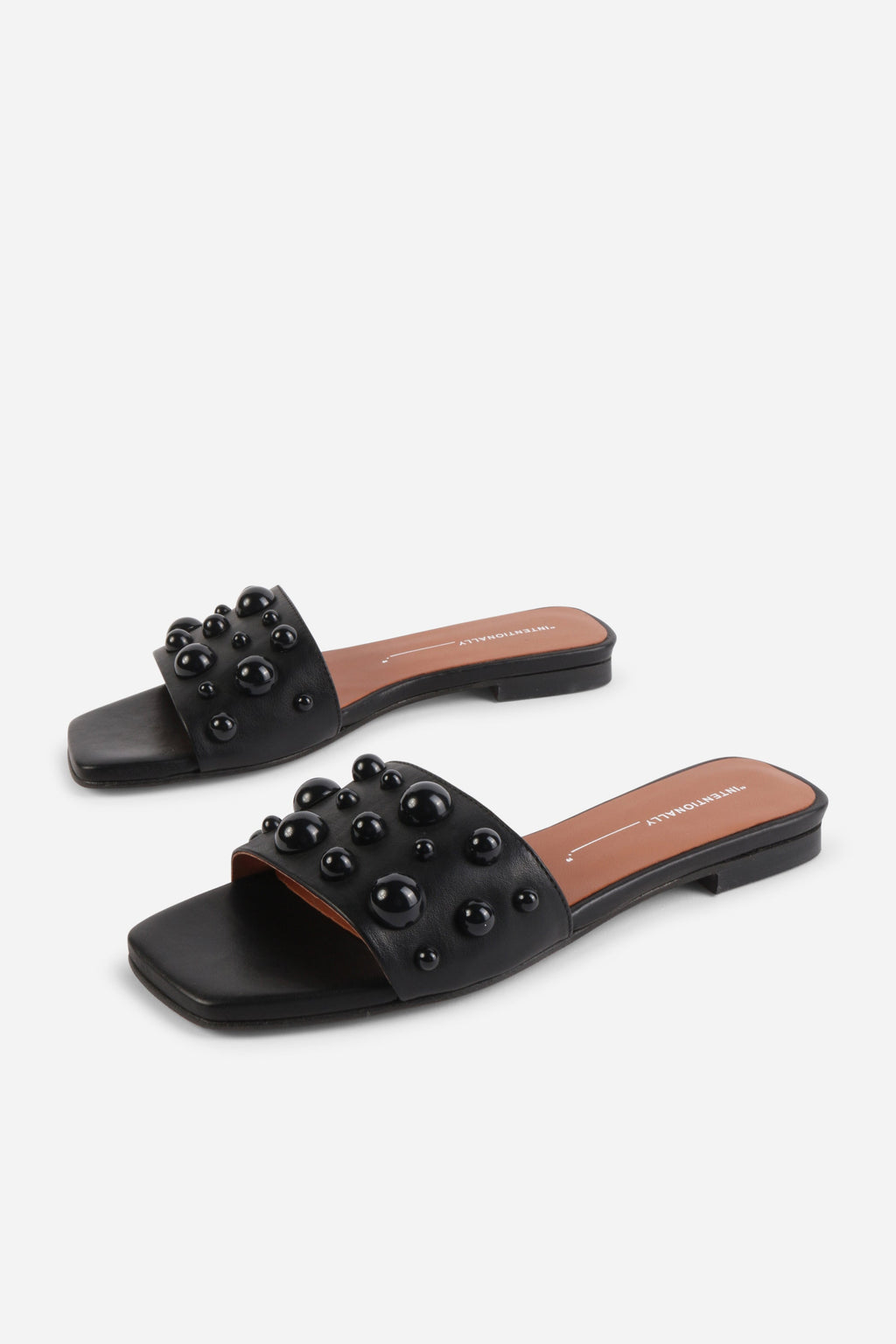 INTENTIONALLY __________. Cocktail Sandal - Black
