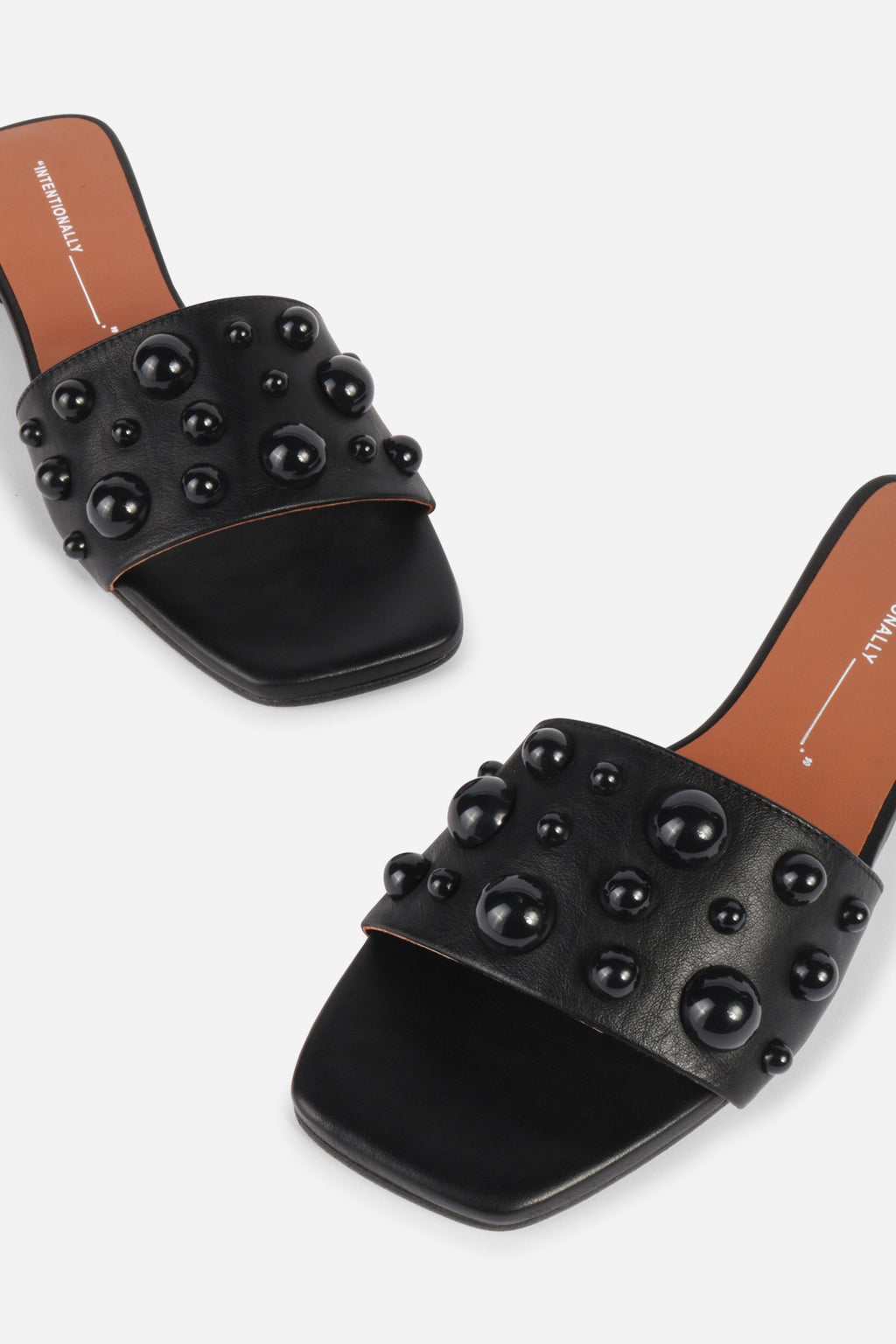 INTENTIONALLY __________. Cocktail Sandal - Black