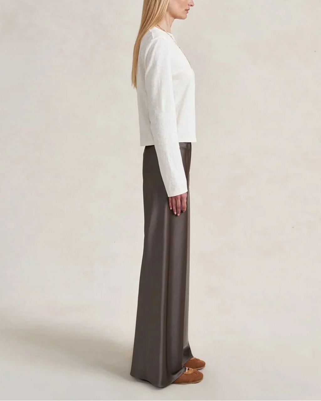 La Ligne Colby Pant - Taupe