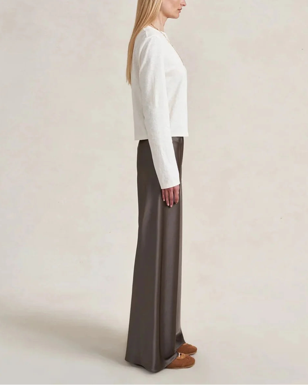 La Ligne Colby Pant - Taupe