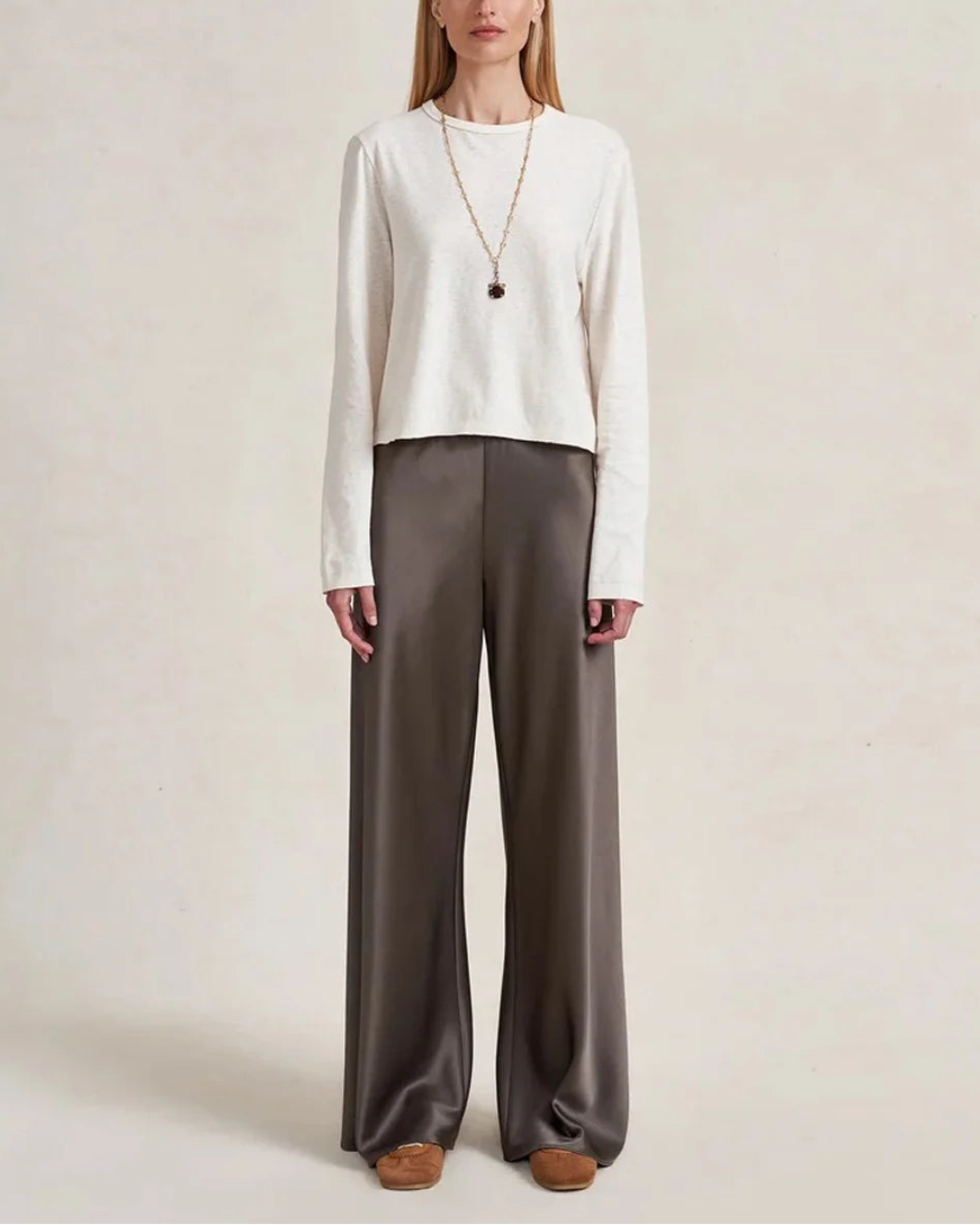 La Ligne Colby Pant - Taupe