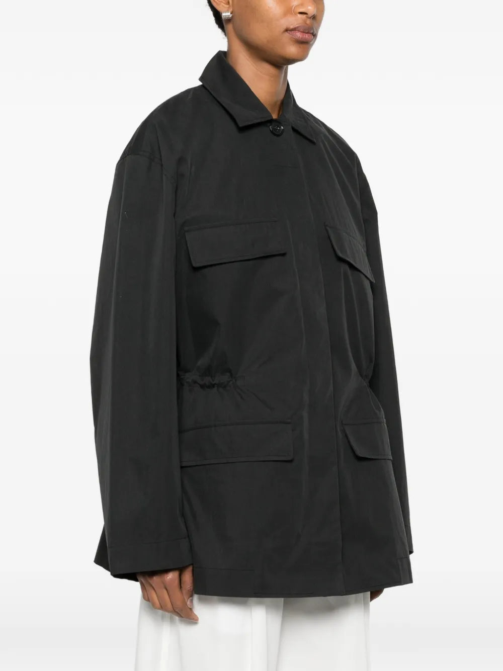 Totême Collared Drawstring Jacket