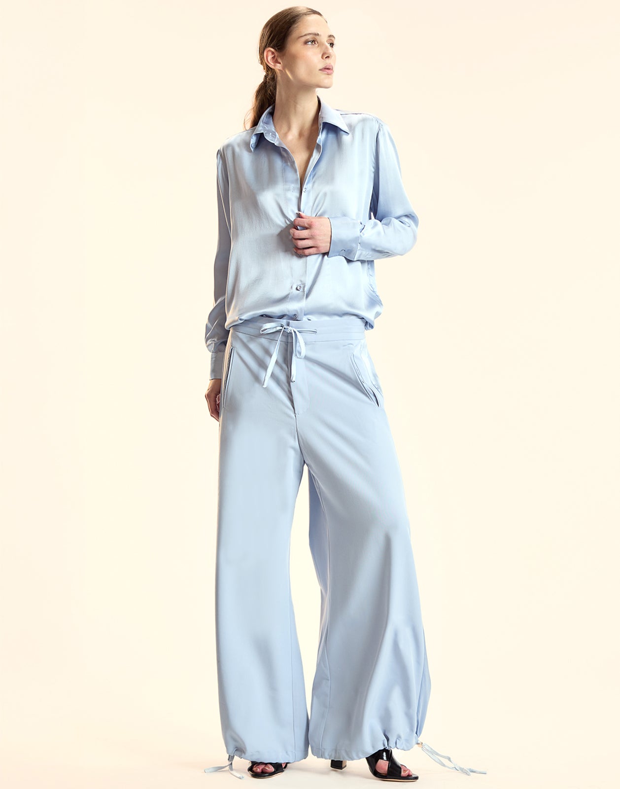 Cynthia Rowley Collectible Silk Shirt - Blue