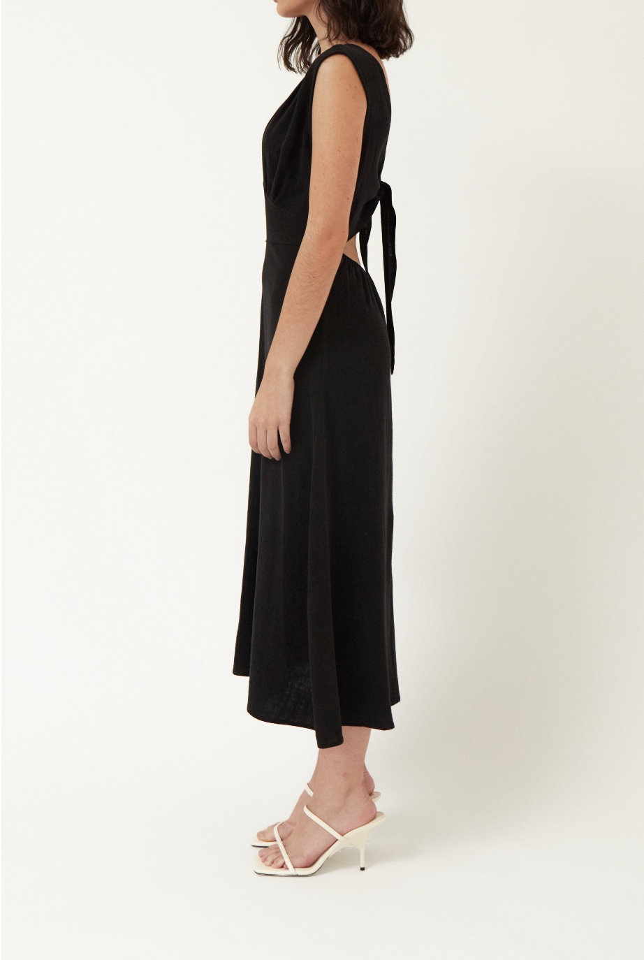 Colmillo de Morsa Habana Dress - Black