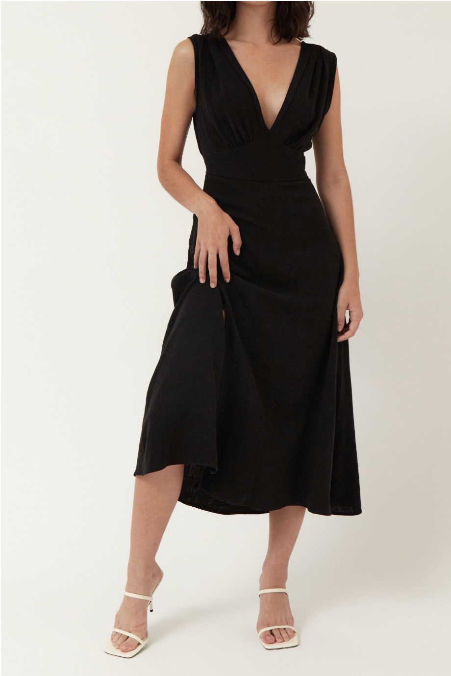 Colmillo de Morsa Habana Dress - Black