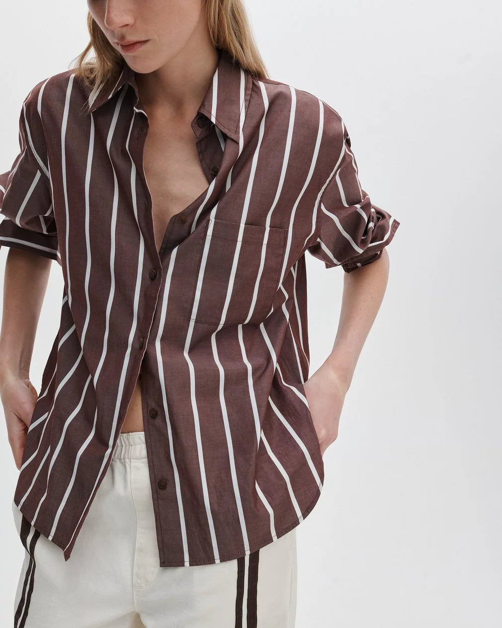 Rag & Bone Connie Striped Shirt