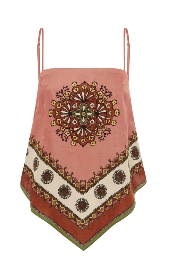 ALEMAIS Contina Scarf Top