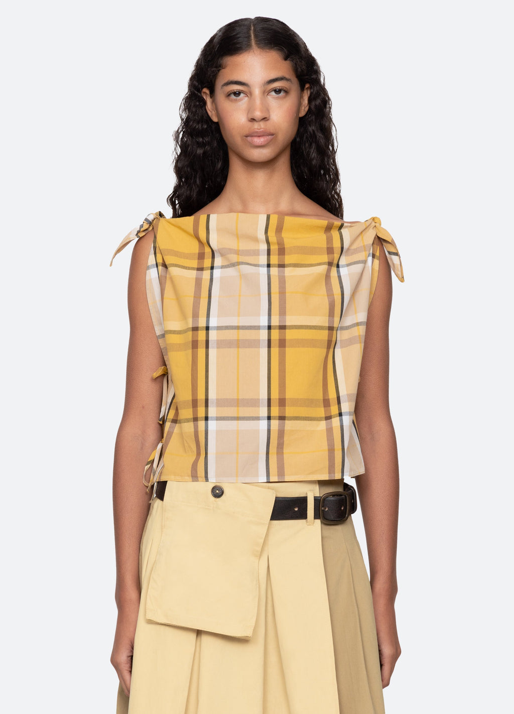 Sea NY Copeland Top - Yellow