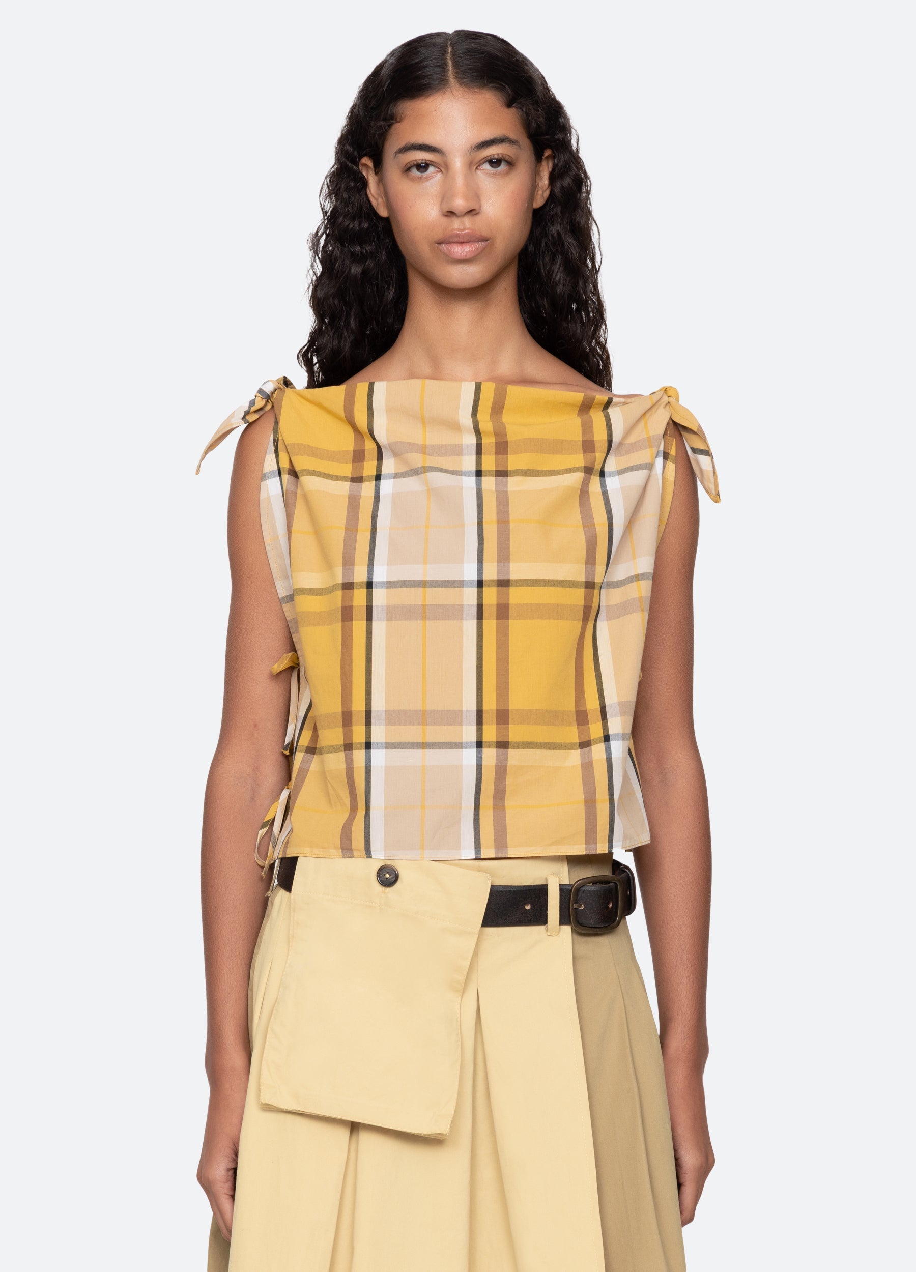 Sea NY Copeland Top - Yellow