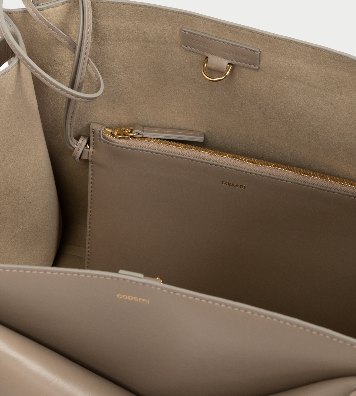 Coperni Belt Cabas Bag - Beige