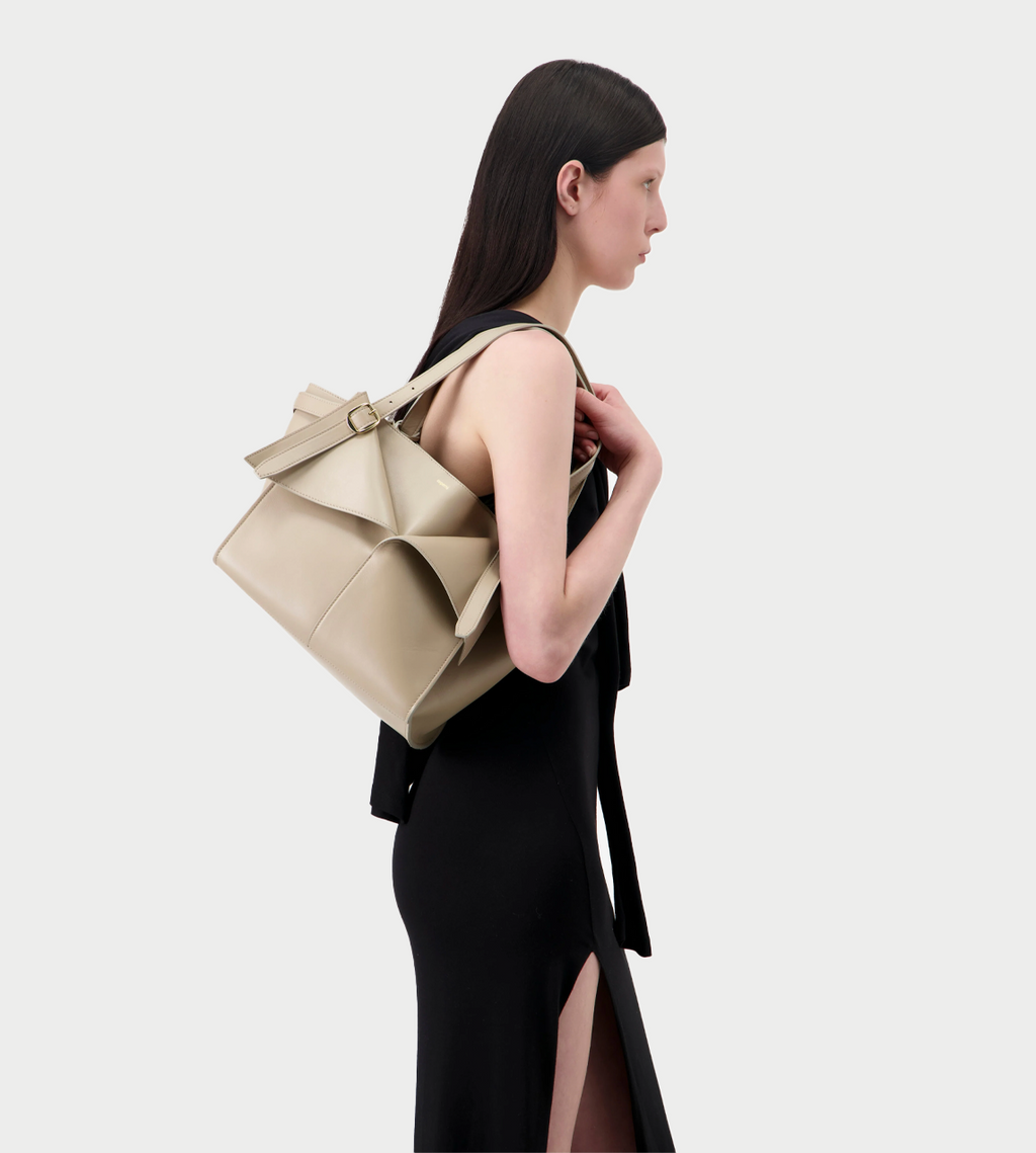 Coperni Belt Cabas Bag - Beige