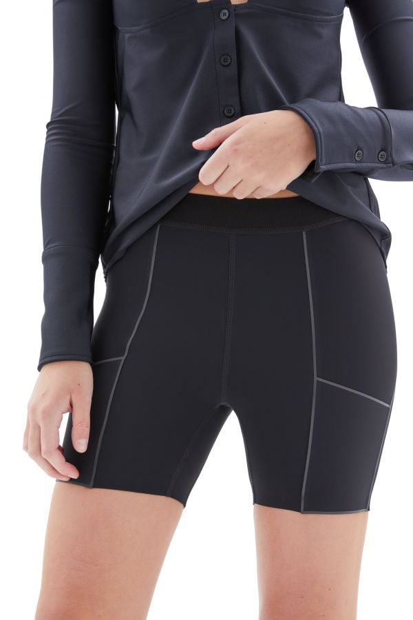 Coperni C+ Bike Shorts - Black