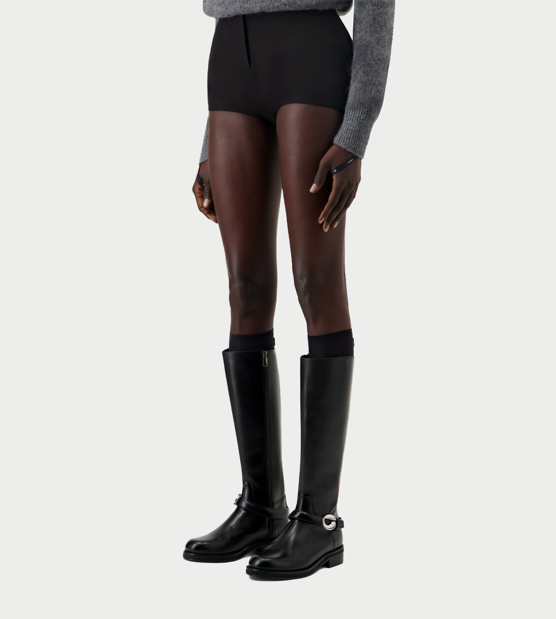 Coperni Cavalier Flat Boot - Black