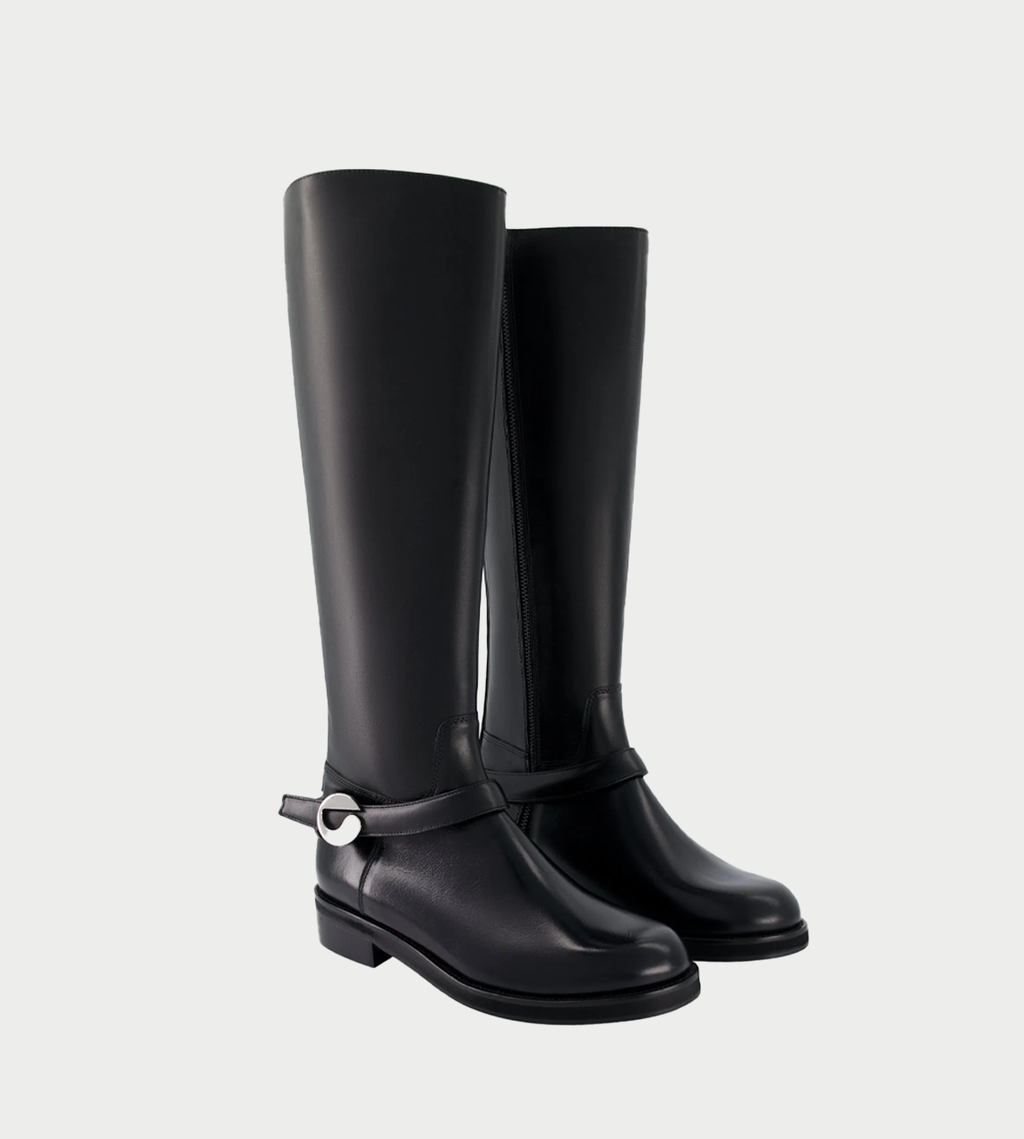 Coperni Cavalier Flat Boot - Black