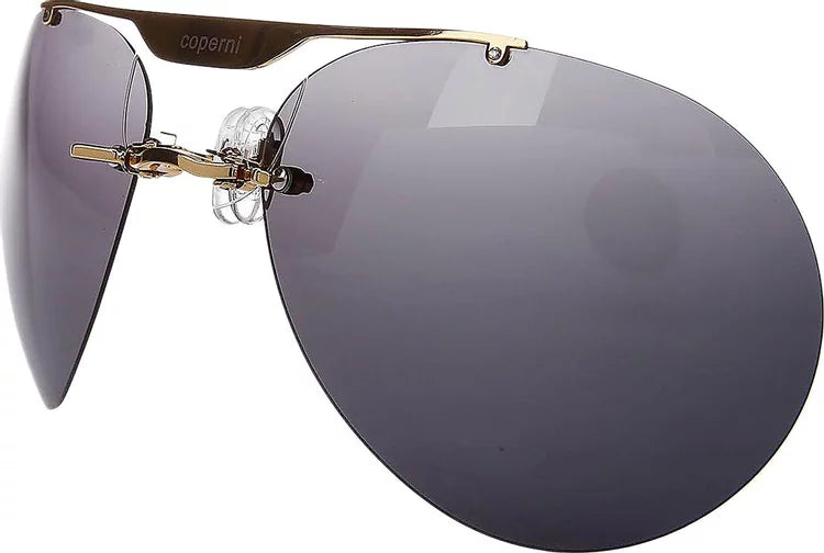 Coperni Clip On Aviator Sunglasses - Black