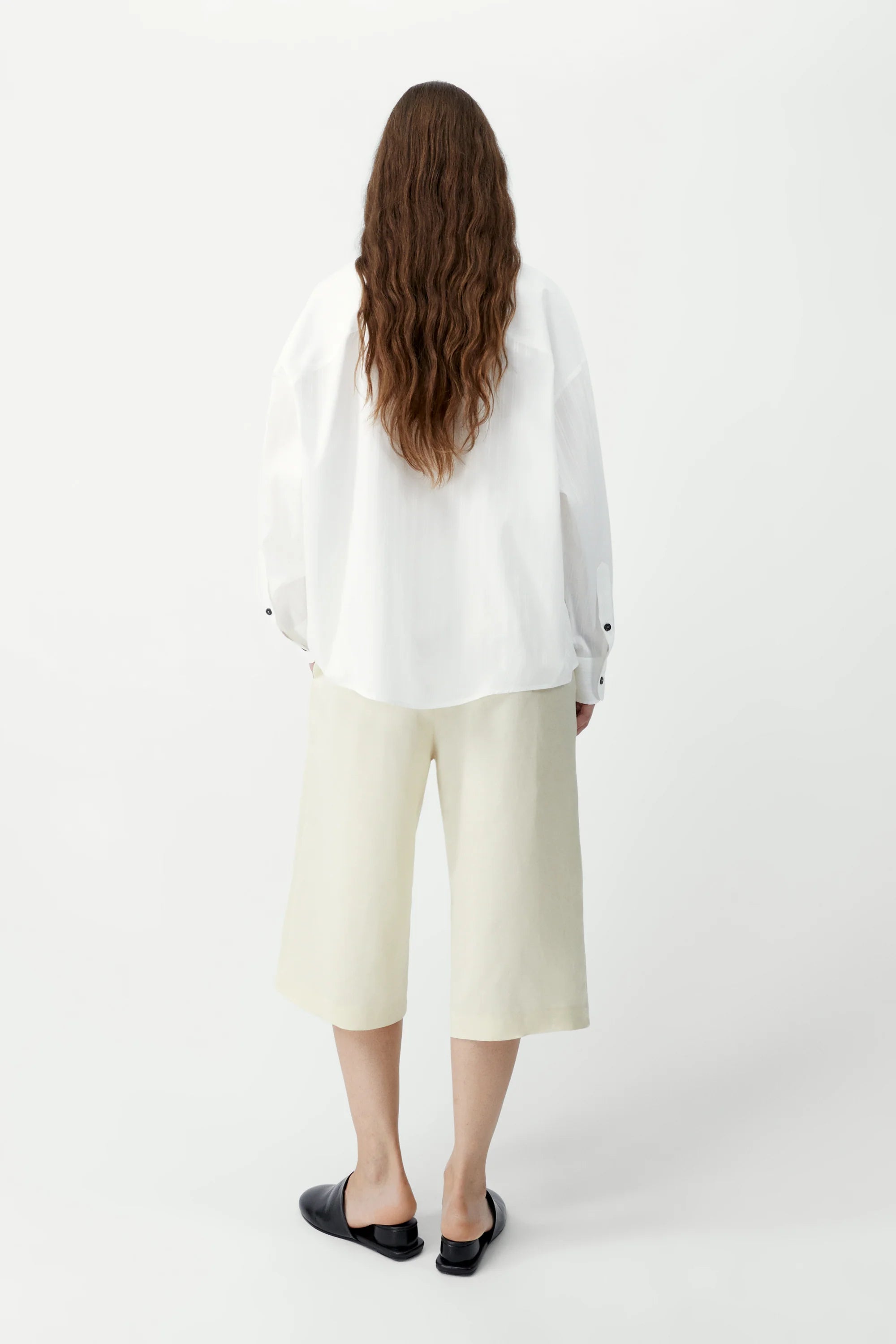 Cordera Oversized Lace Shirt Top