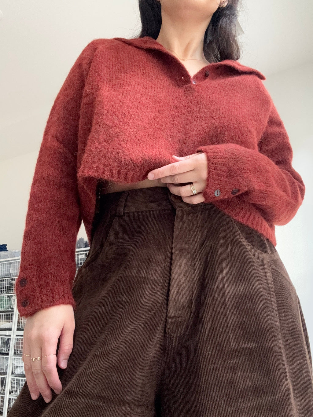 Cordera Baby Alpaca Polo Sweater