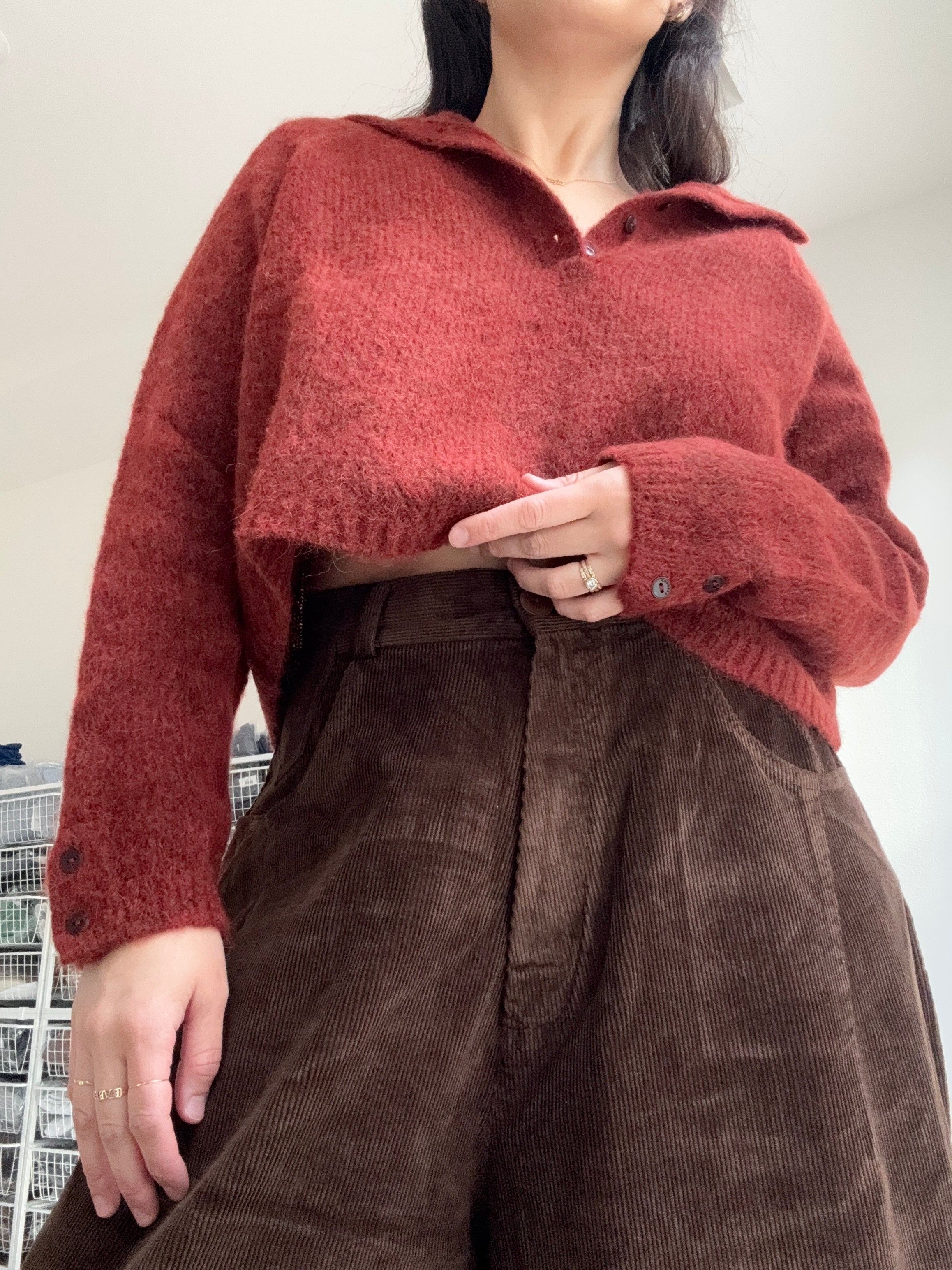 Cordera Baby Alpaca Polo Sweater