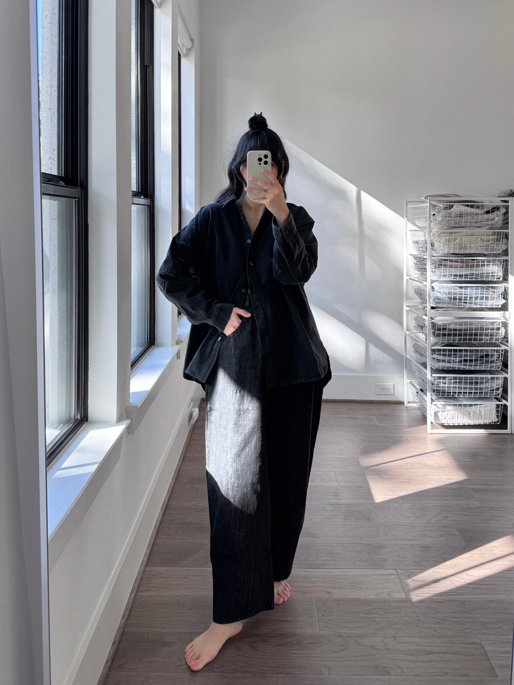 Cordera Denim Baggy Pants