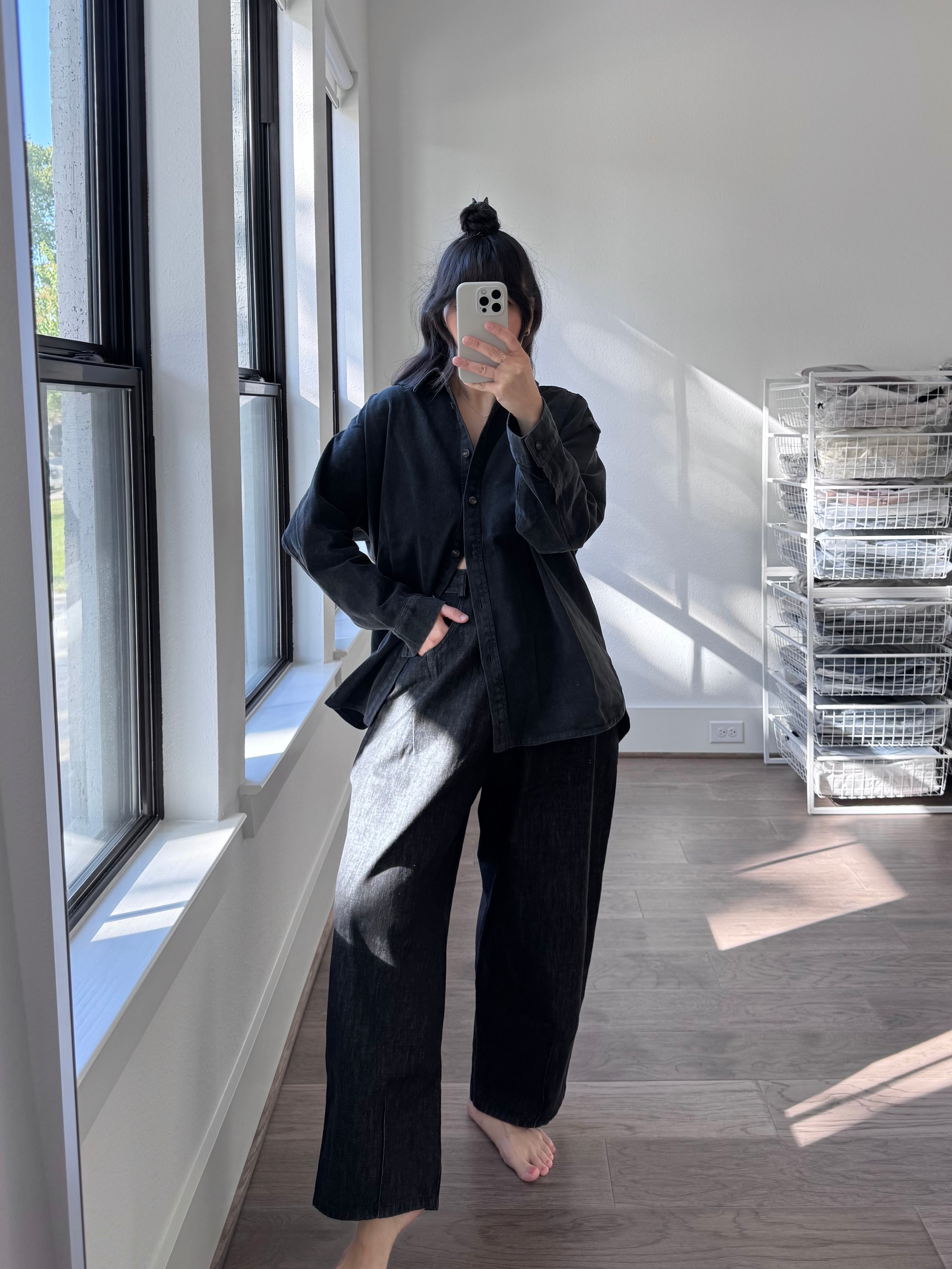 Cordera Denim Baggy Pants