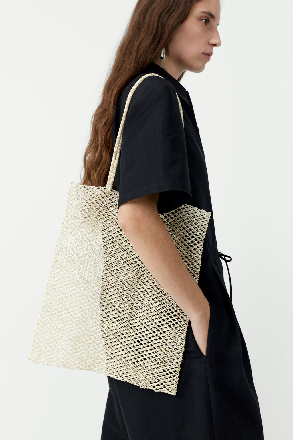 Cordera Handmade Beaded Tote Bag